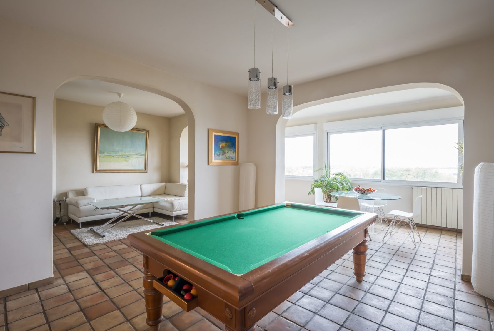 House with panoramic views of the Seine and Paris