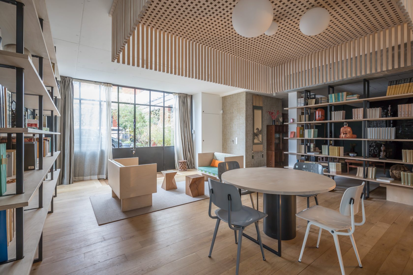 Loft in a former printing house