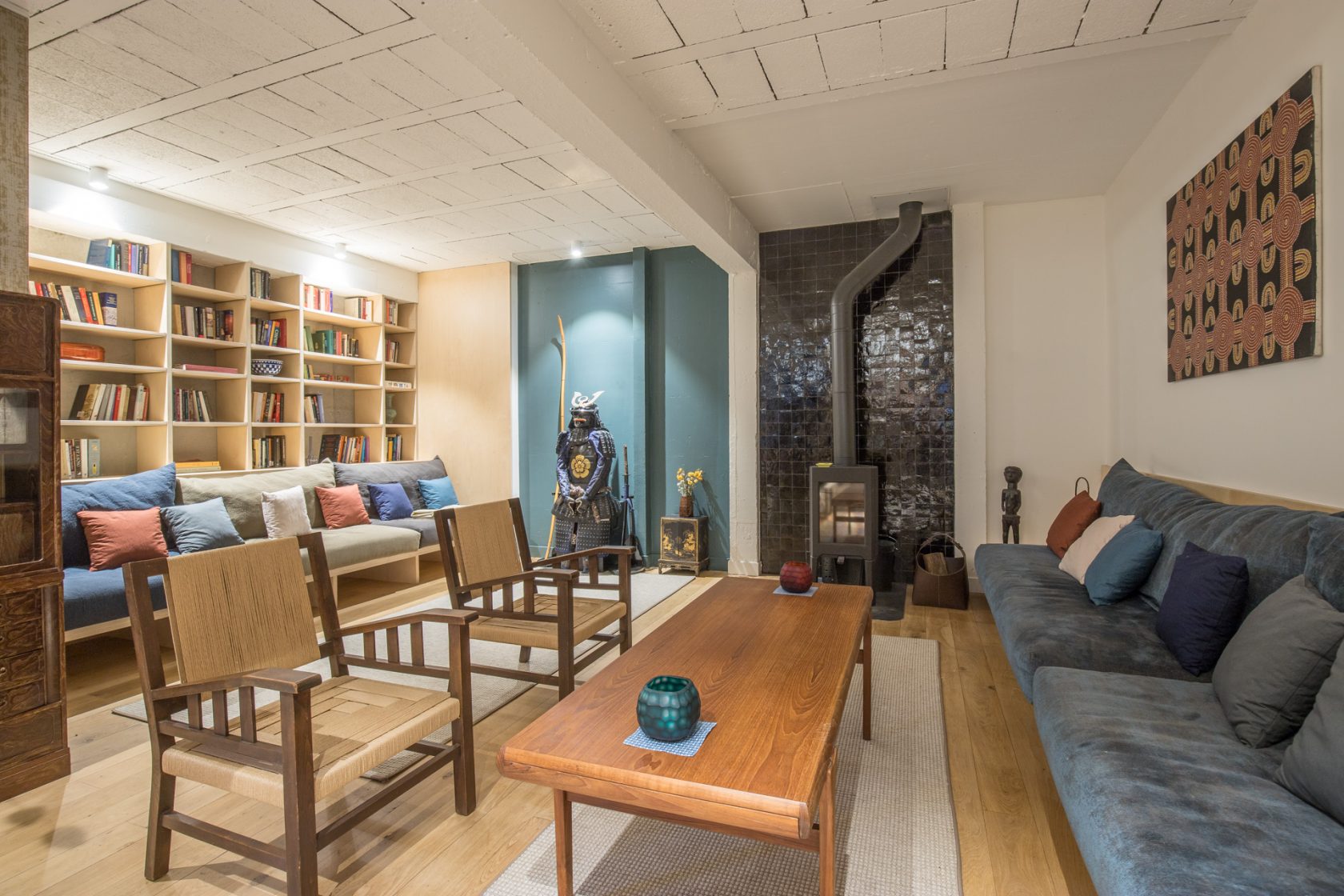 Loft in a former printing house