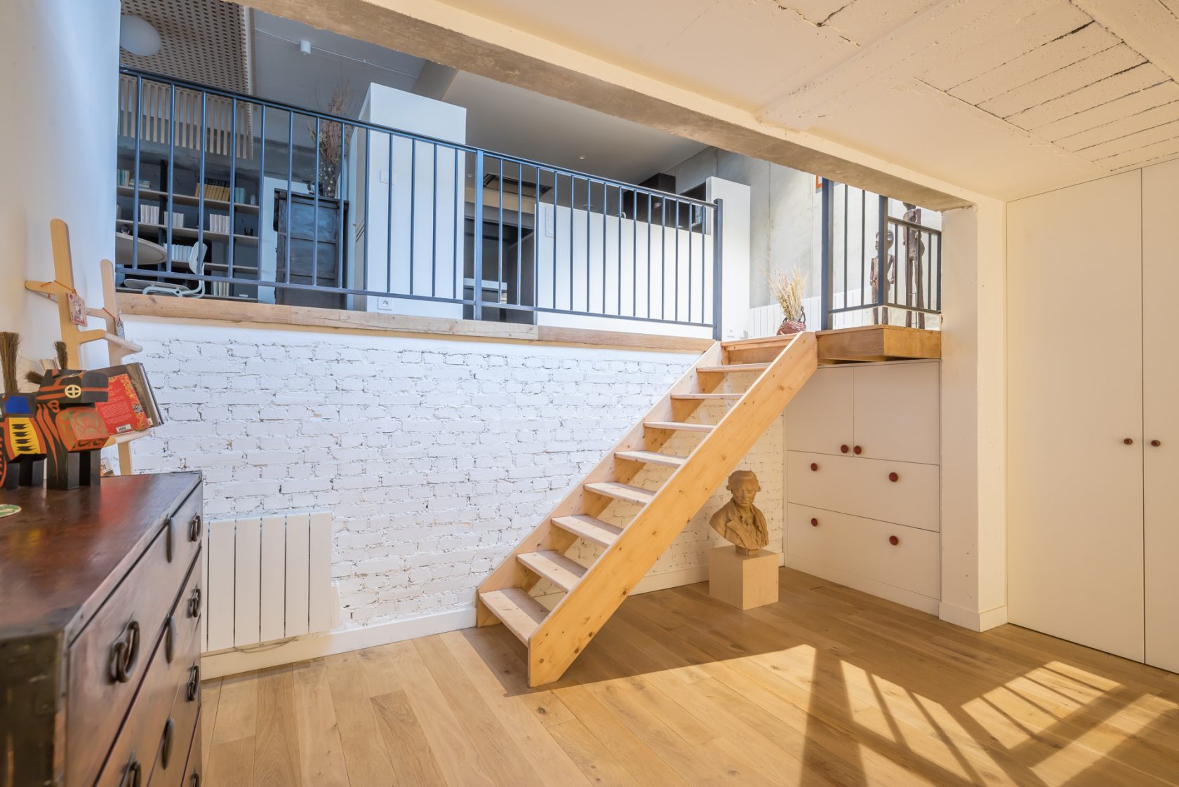 Loft in a former printing house