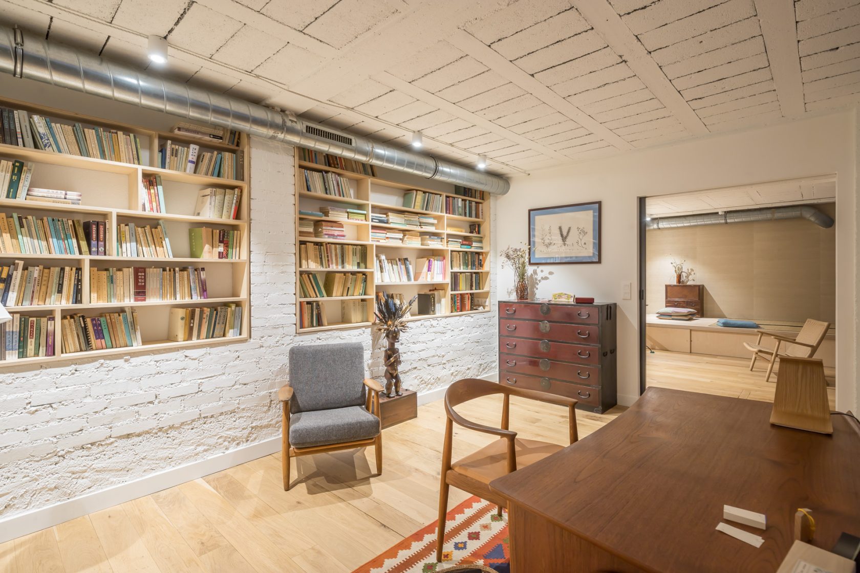 Loft in a former printing house