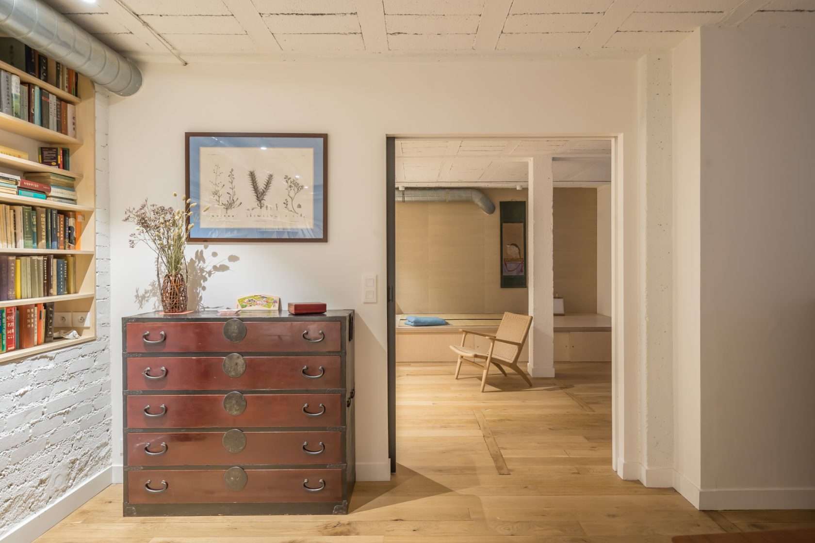 Loft in a former printing house