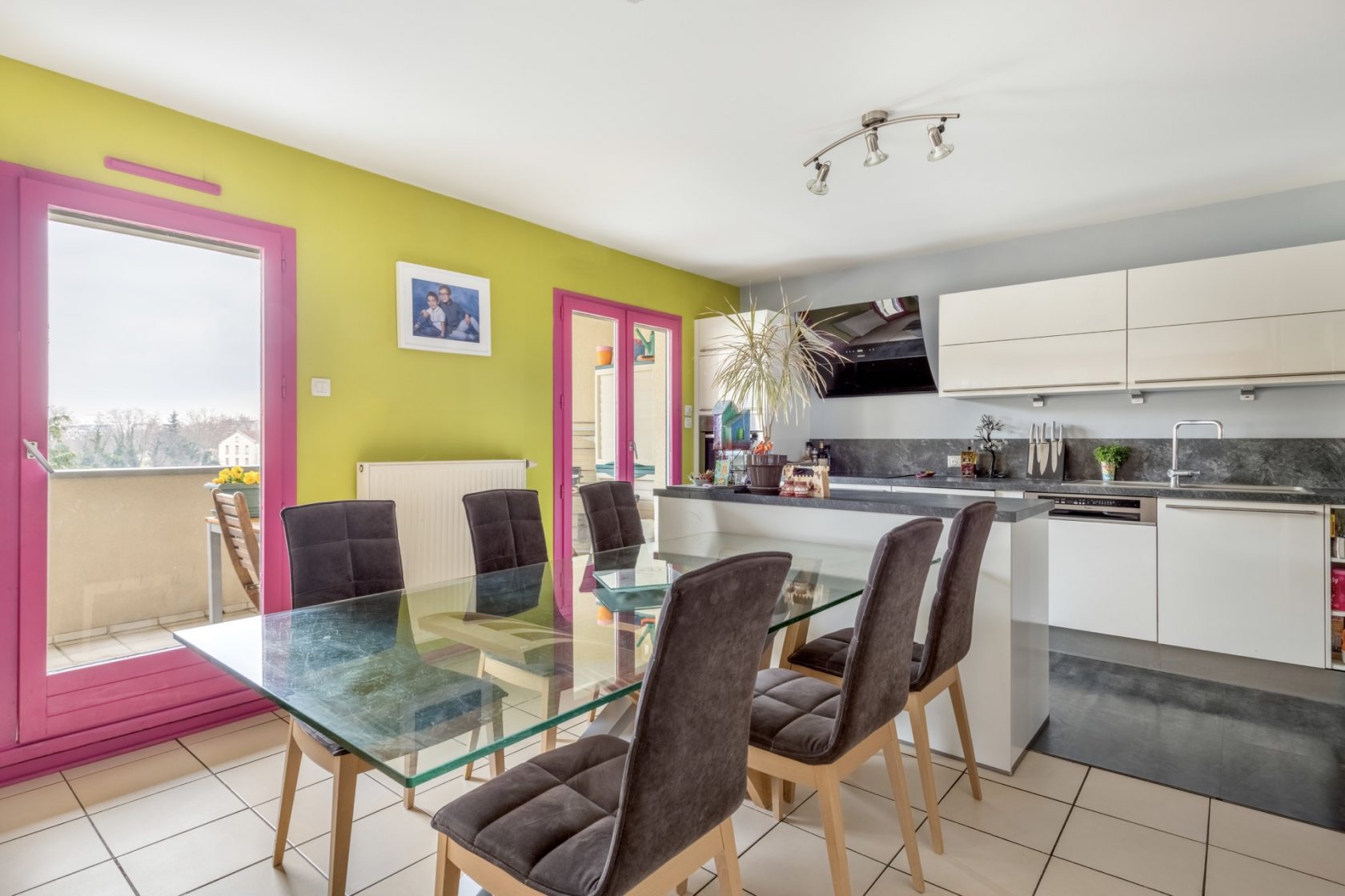Appartement avec terrasse et vue sur le parc Blandan