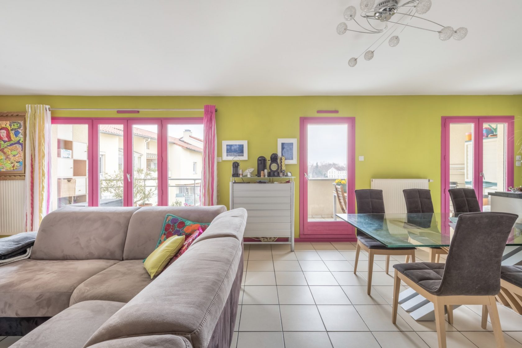 Appartement avec terrasse et vue sur le parc Blandan