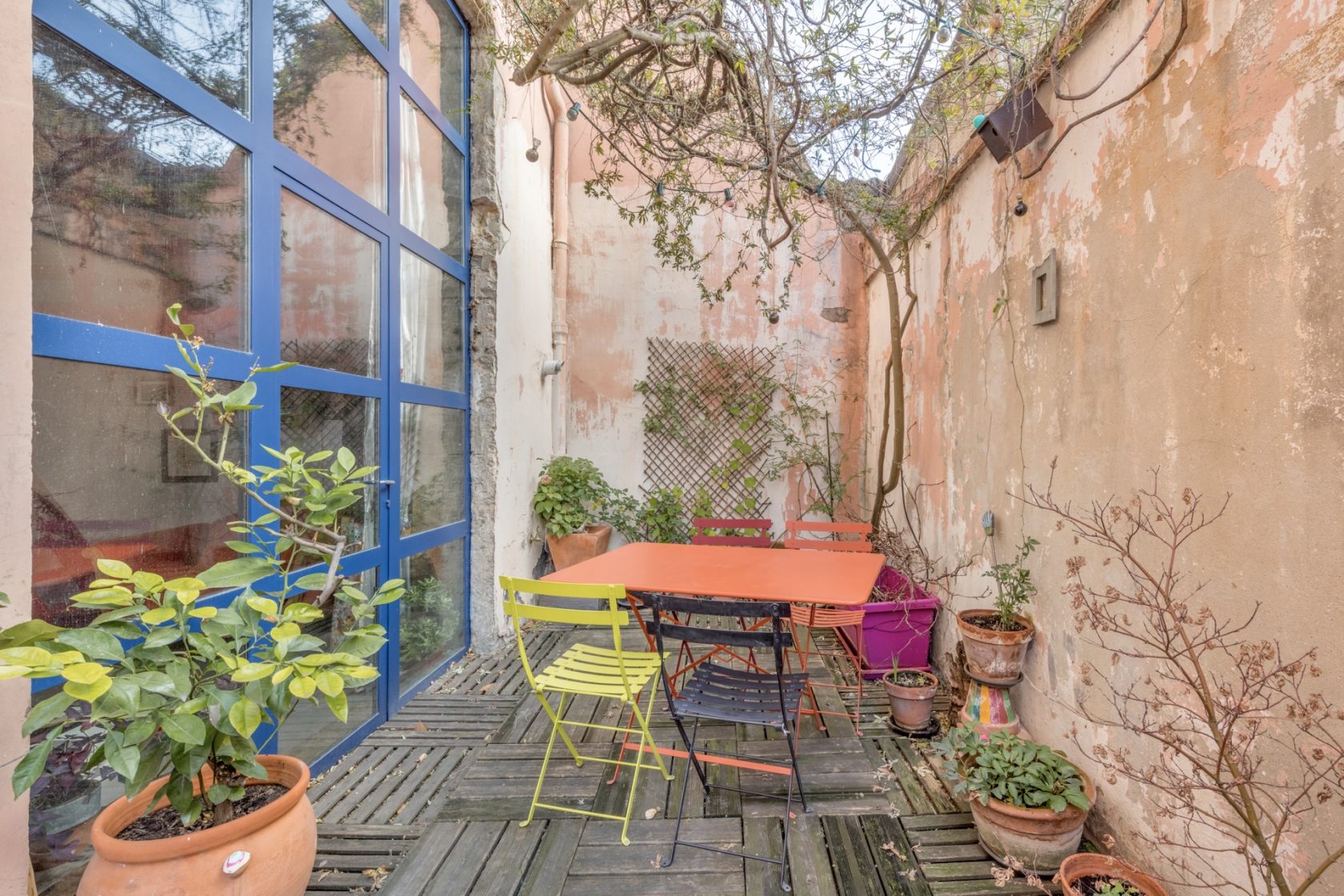 Loft avec terrasse