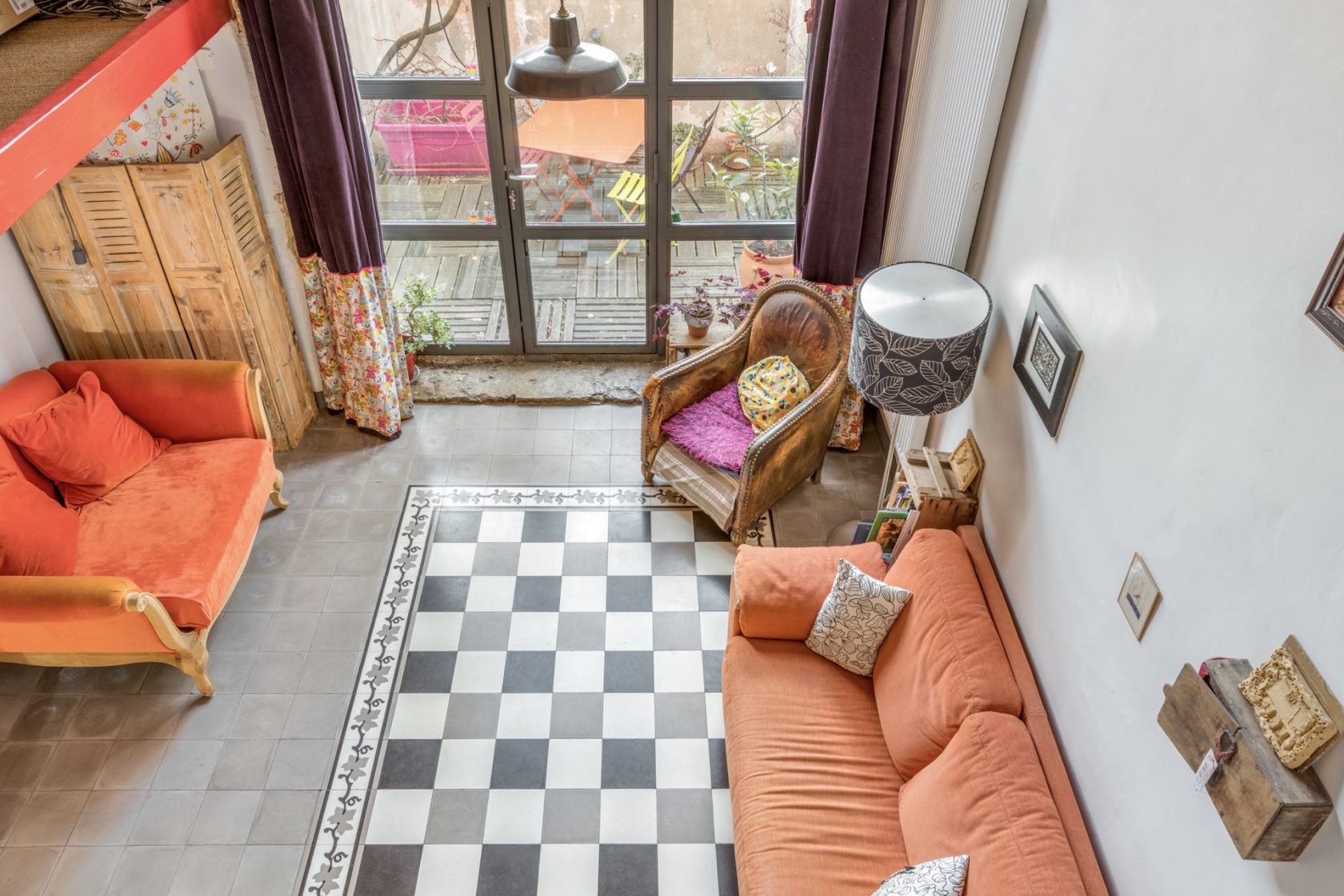 Loft avec terrasse