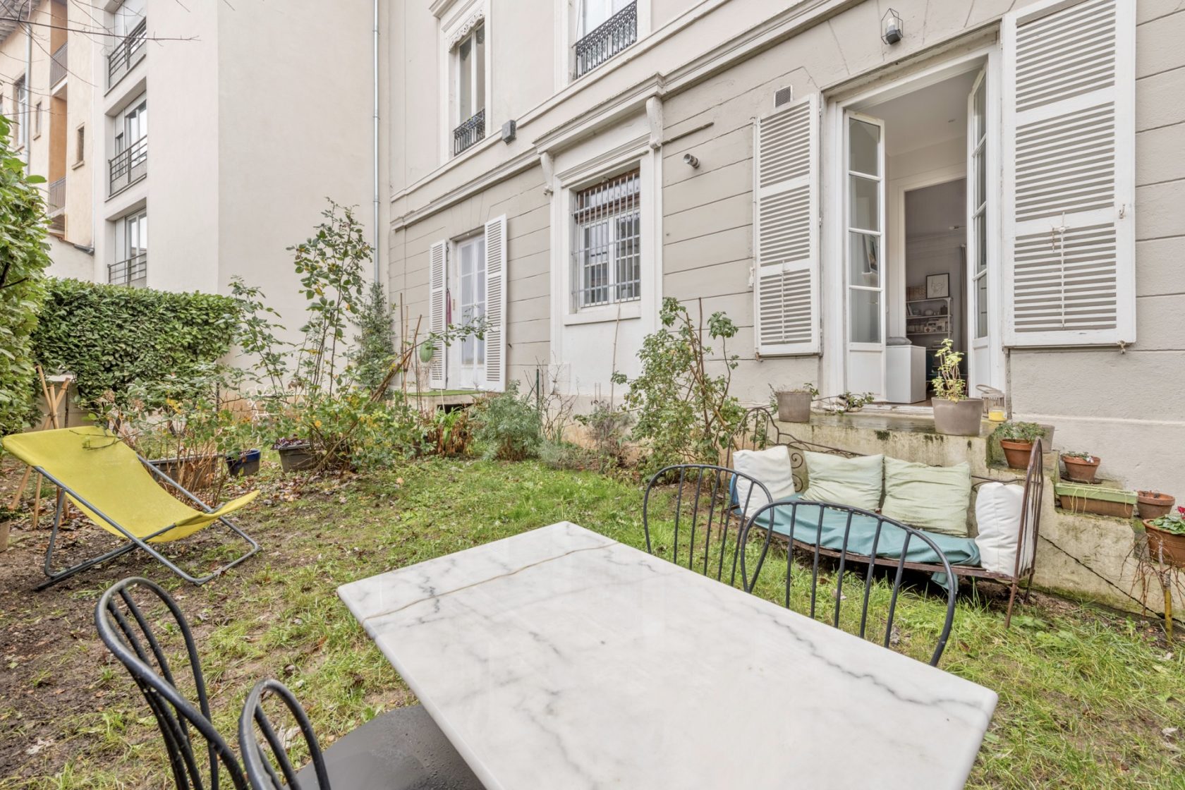 Bourgeois rénové avec jardin privatif