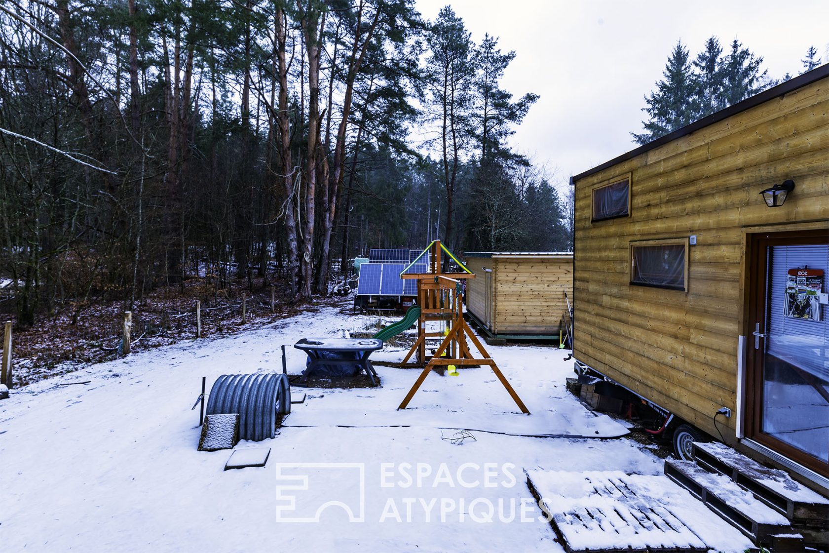 Tiny houses en bois des Vosges au cœur de la forêt