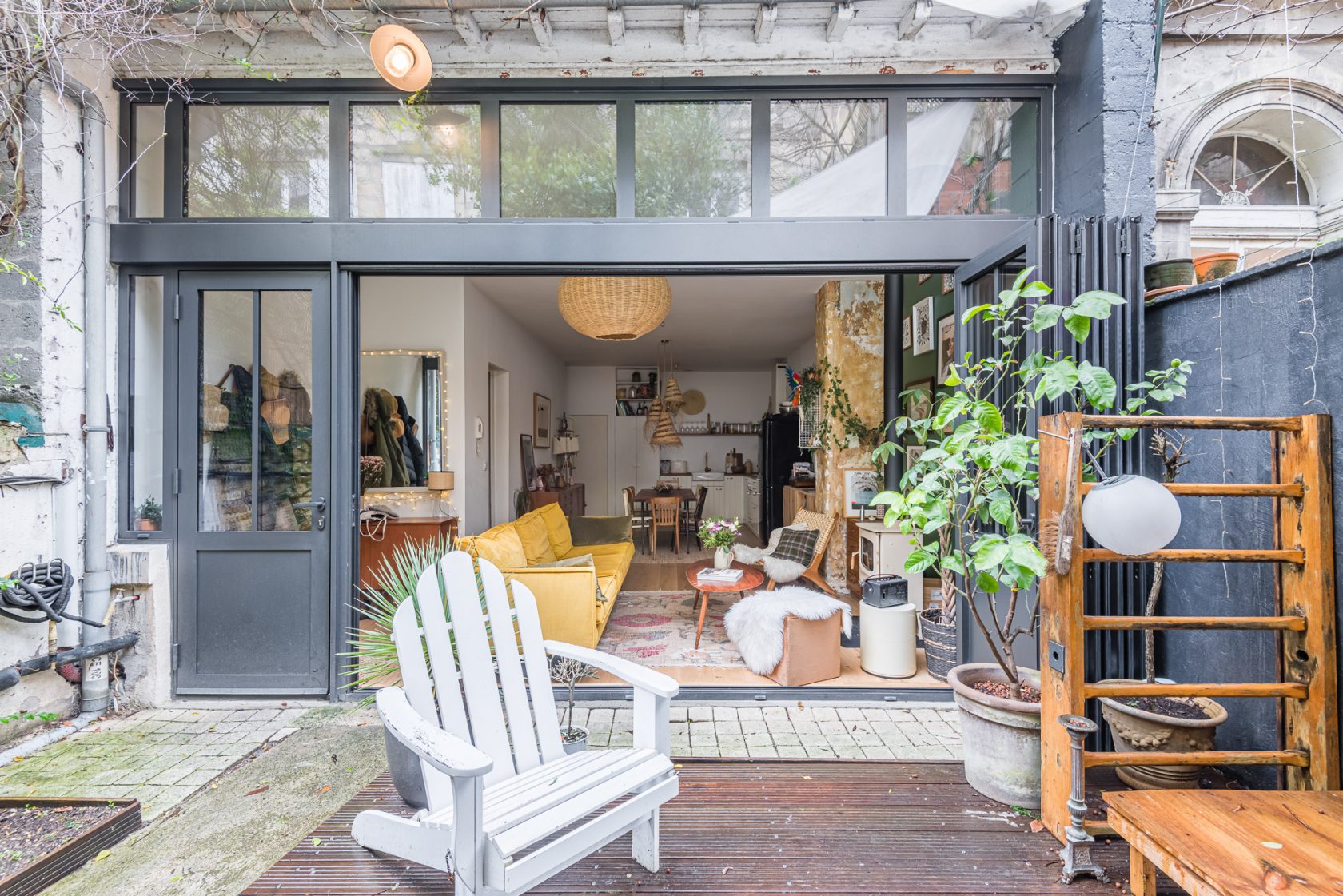 Maison bohème chic au Palais Gallien