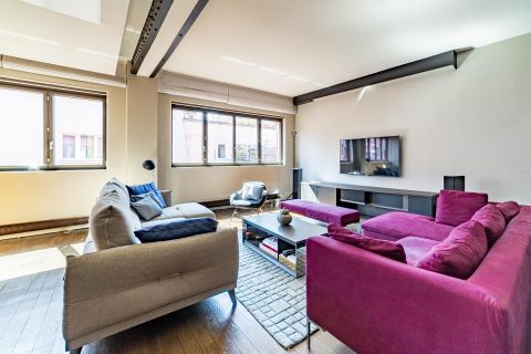Duplex loft on the top floor