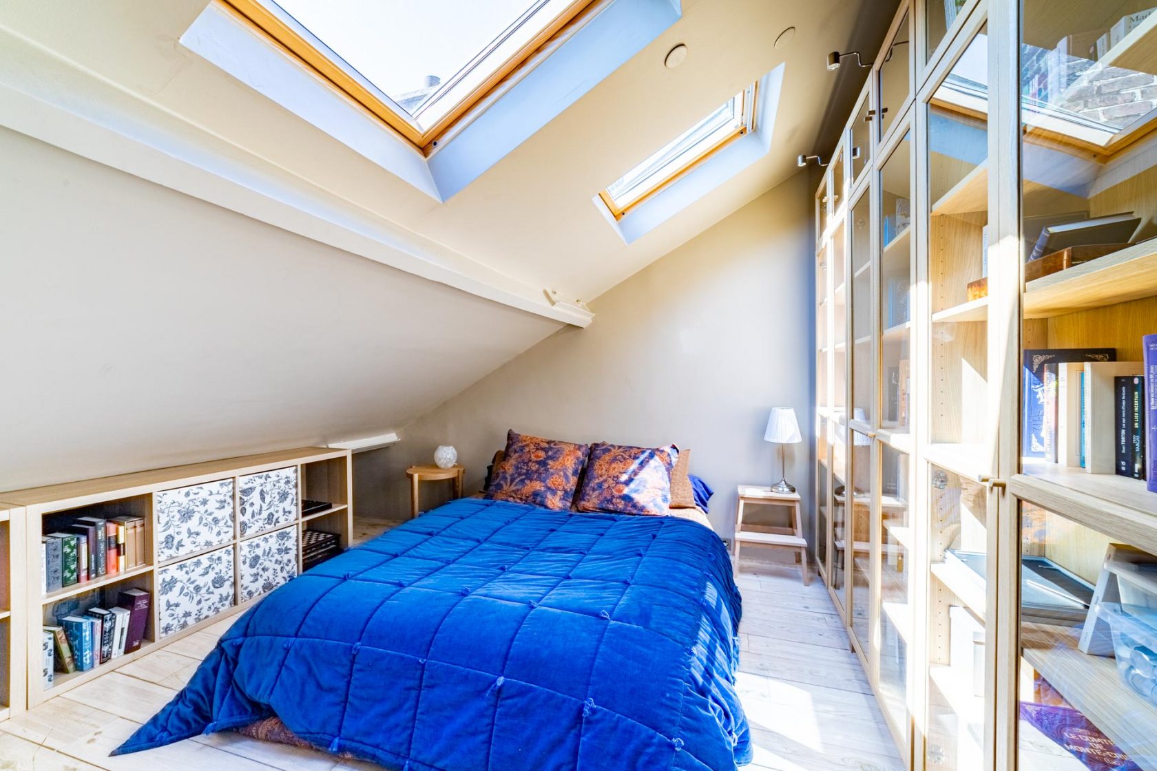 Duplex loft on the top floor