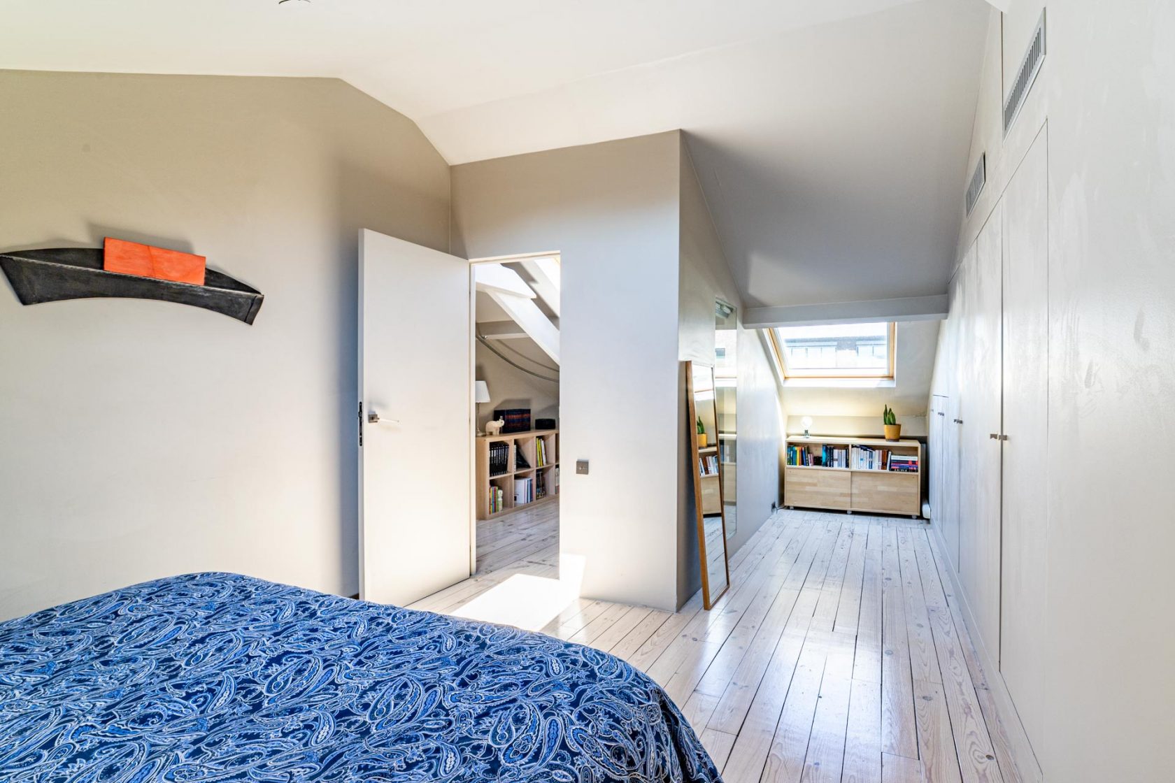 Duplex loft on the top floor