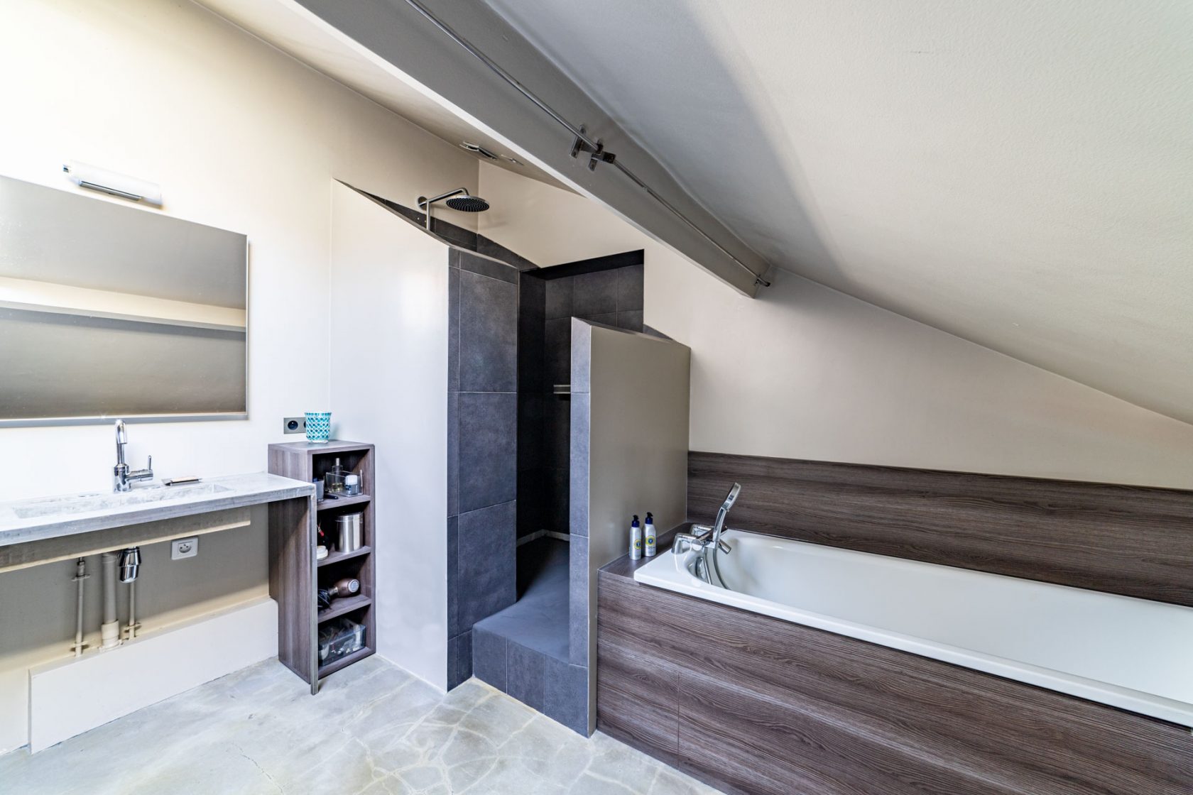 Duplex loft on the top floor