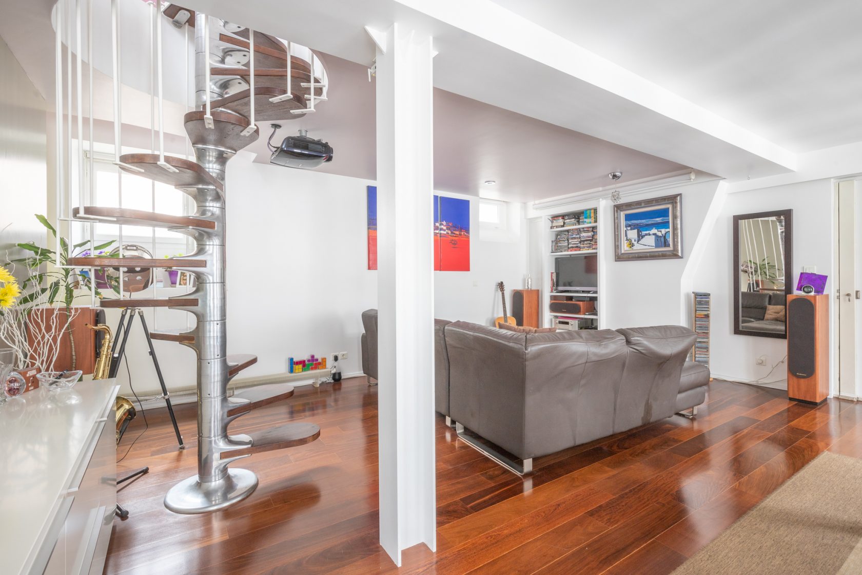 Top floor duplex in a former convent