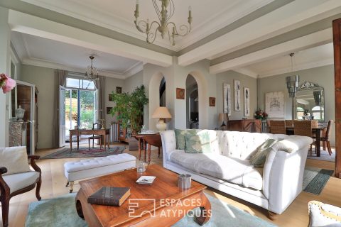 Maison de caractère début XXe avec piscine