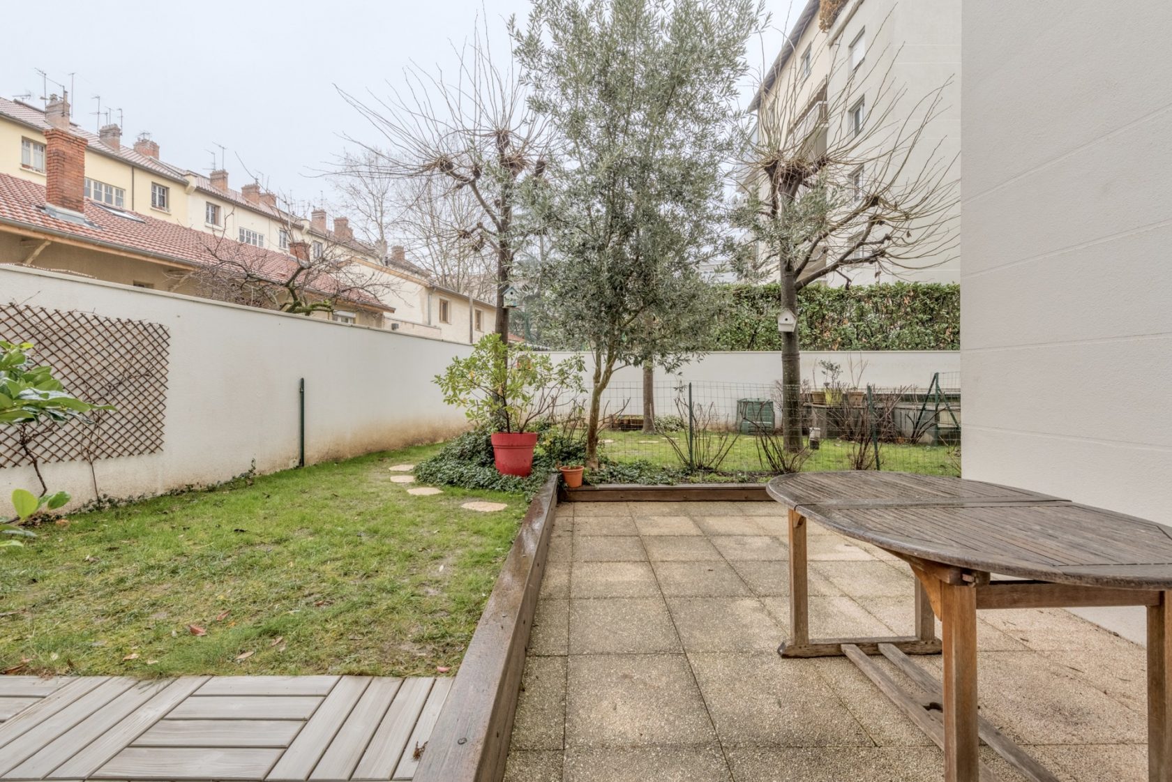 Appartement avec jardin