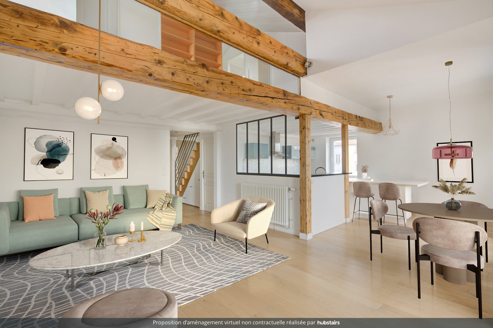 Duplex de caractère en hyper-centre avec vue