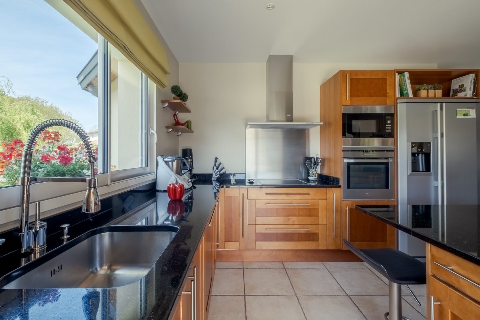 Maison familiale dans un environnement privilégié