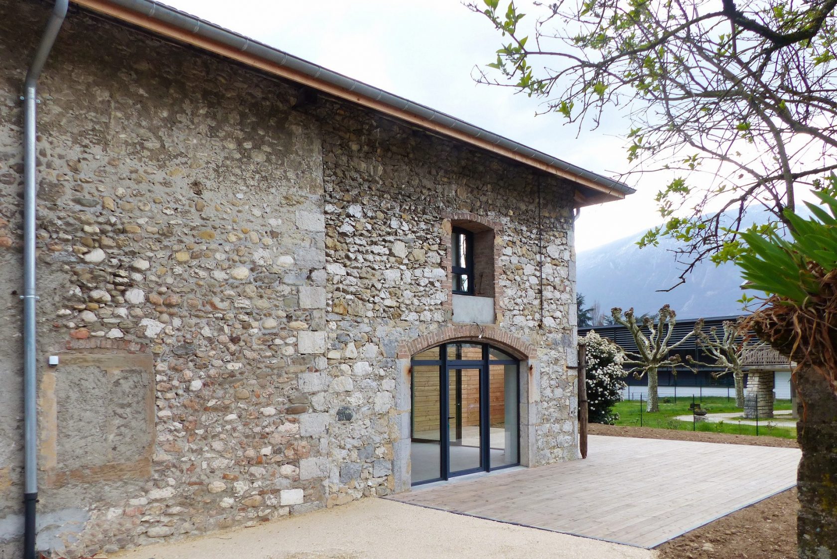 Old renovated barn