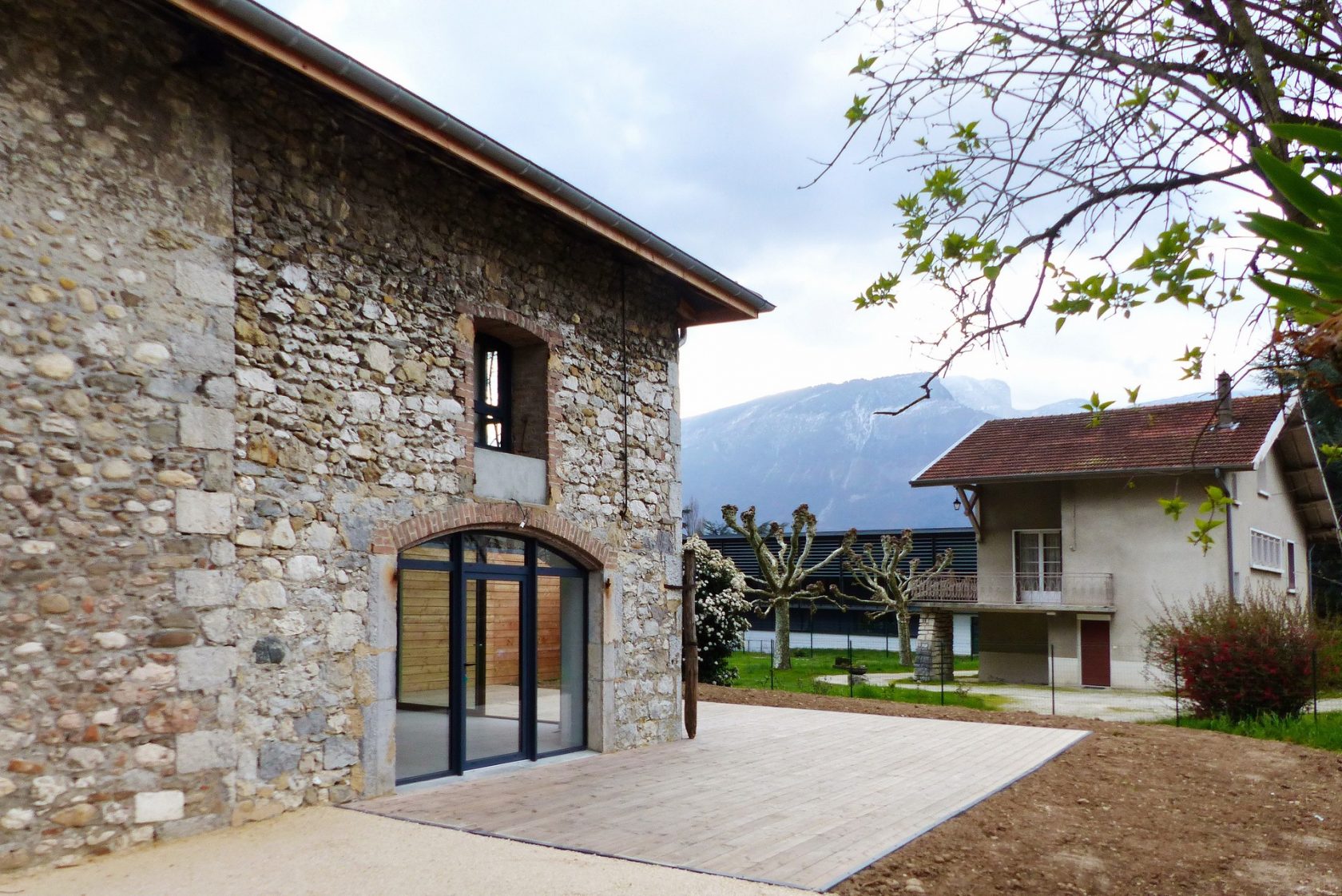 Old renovated barn