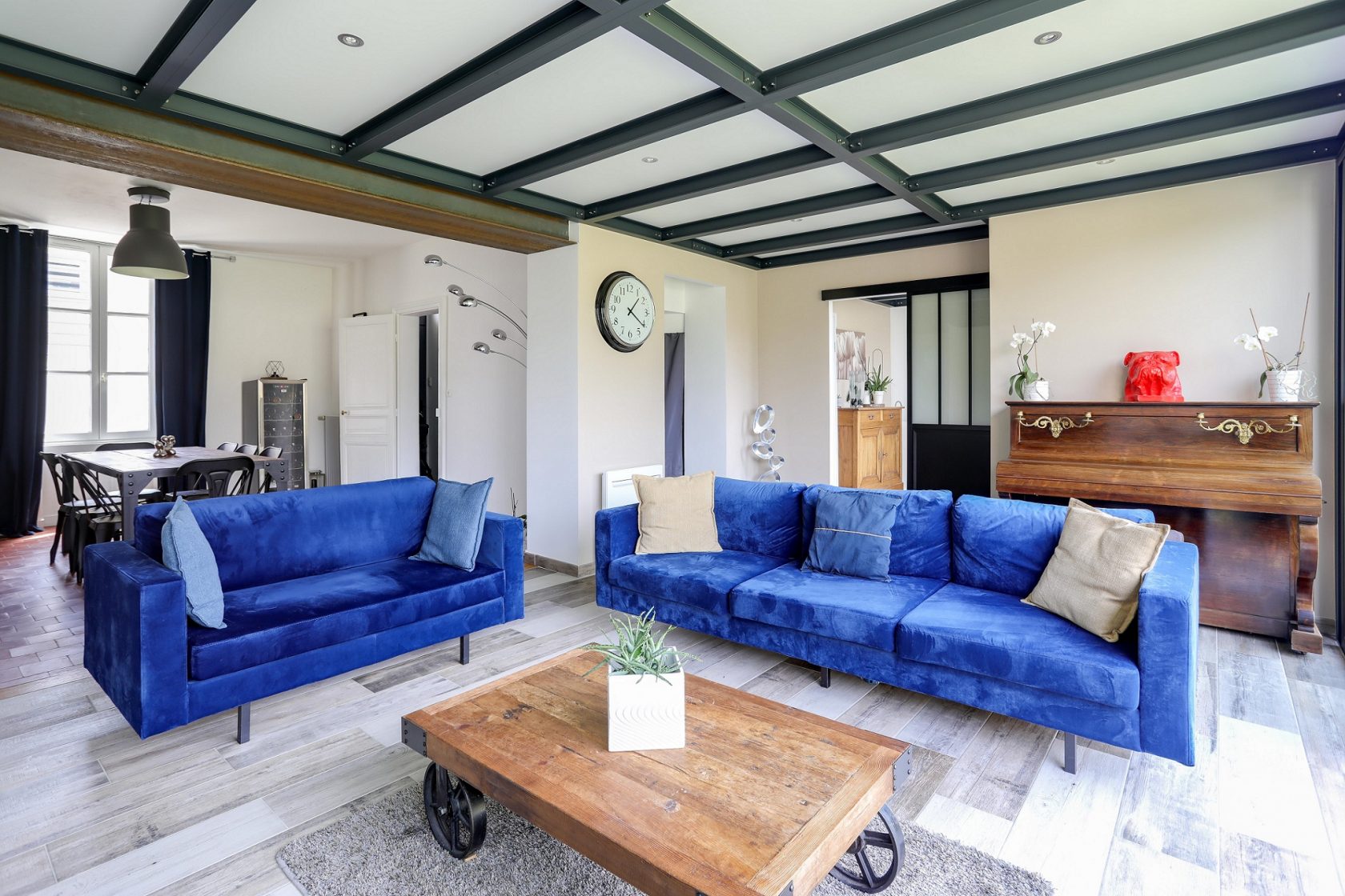 Maison de charme et son extension contemporaine