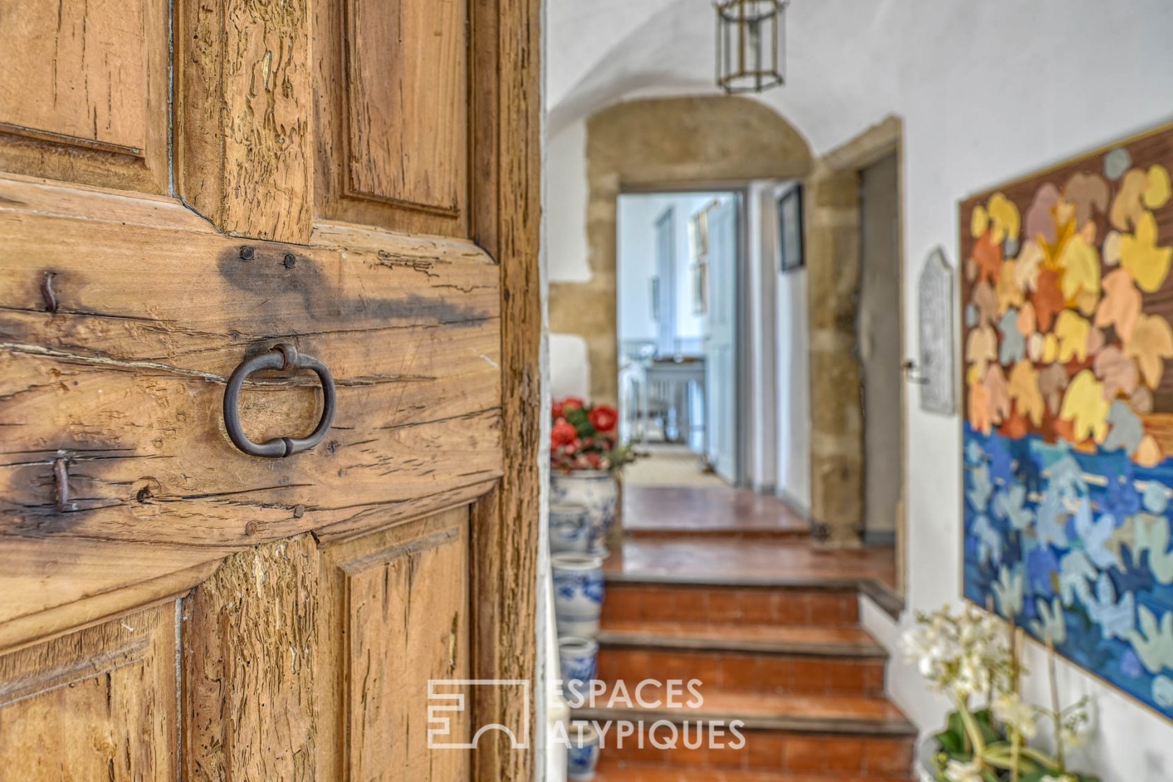 17th century bourgeois farmhouse with garden in the heart of the historic center