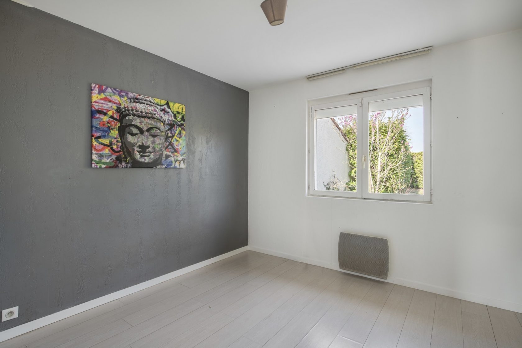 Single storey house with swimming pool