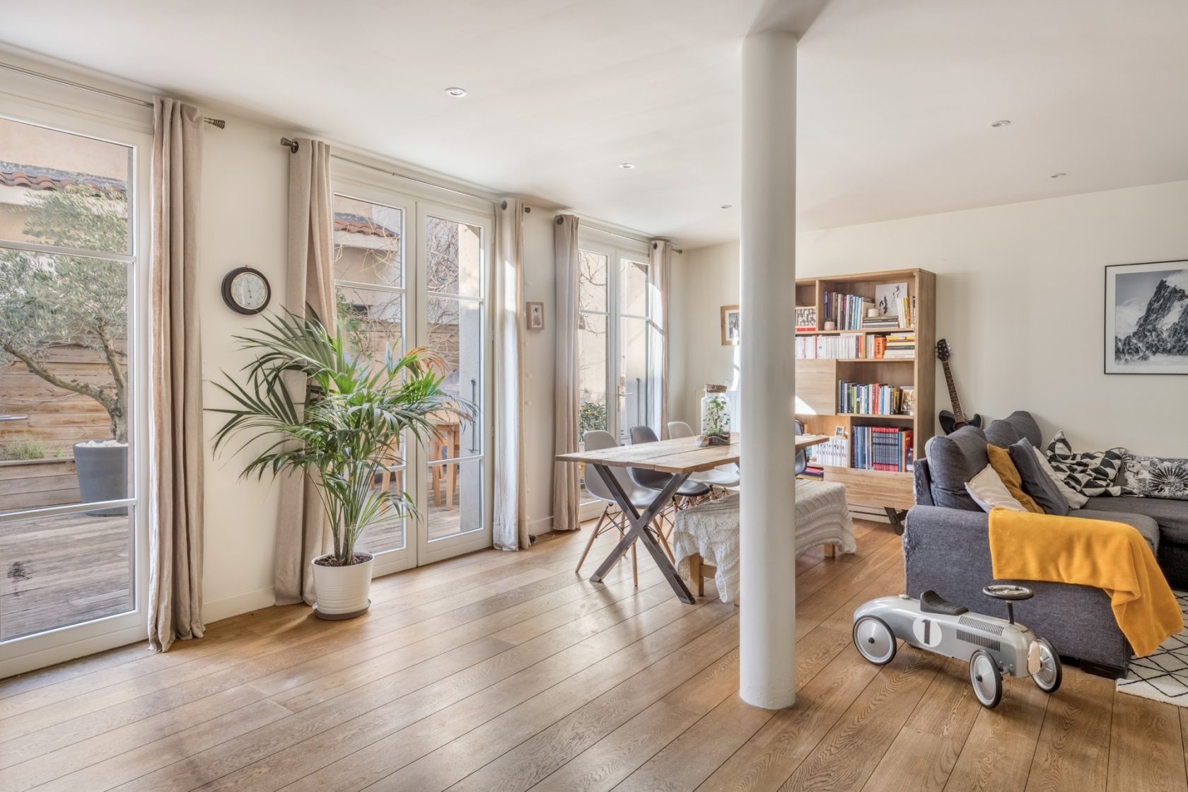 Maison avec terrasse coeur Saint-Louis