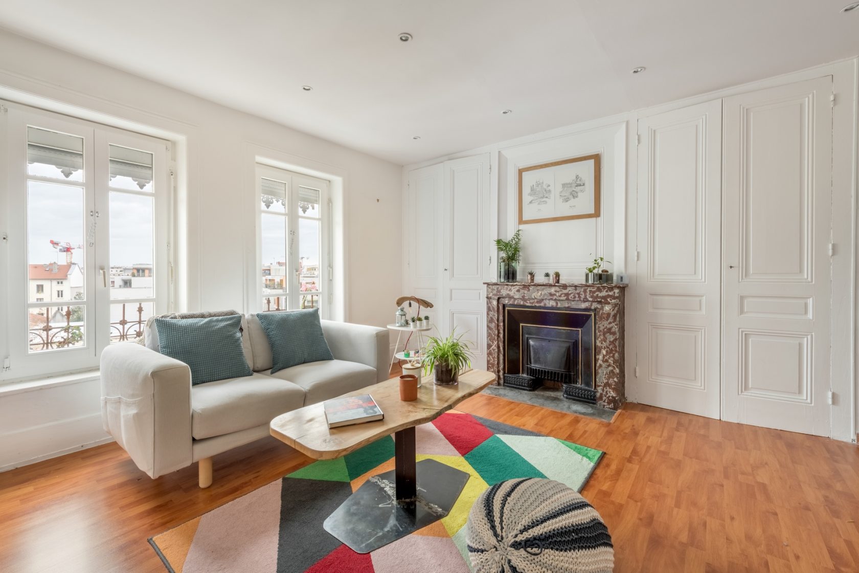 Appartement en dernier étage avec ascenseur