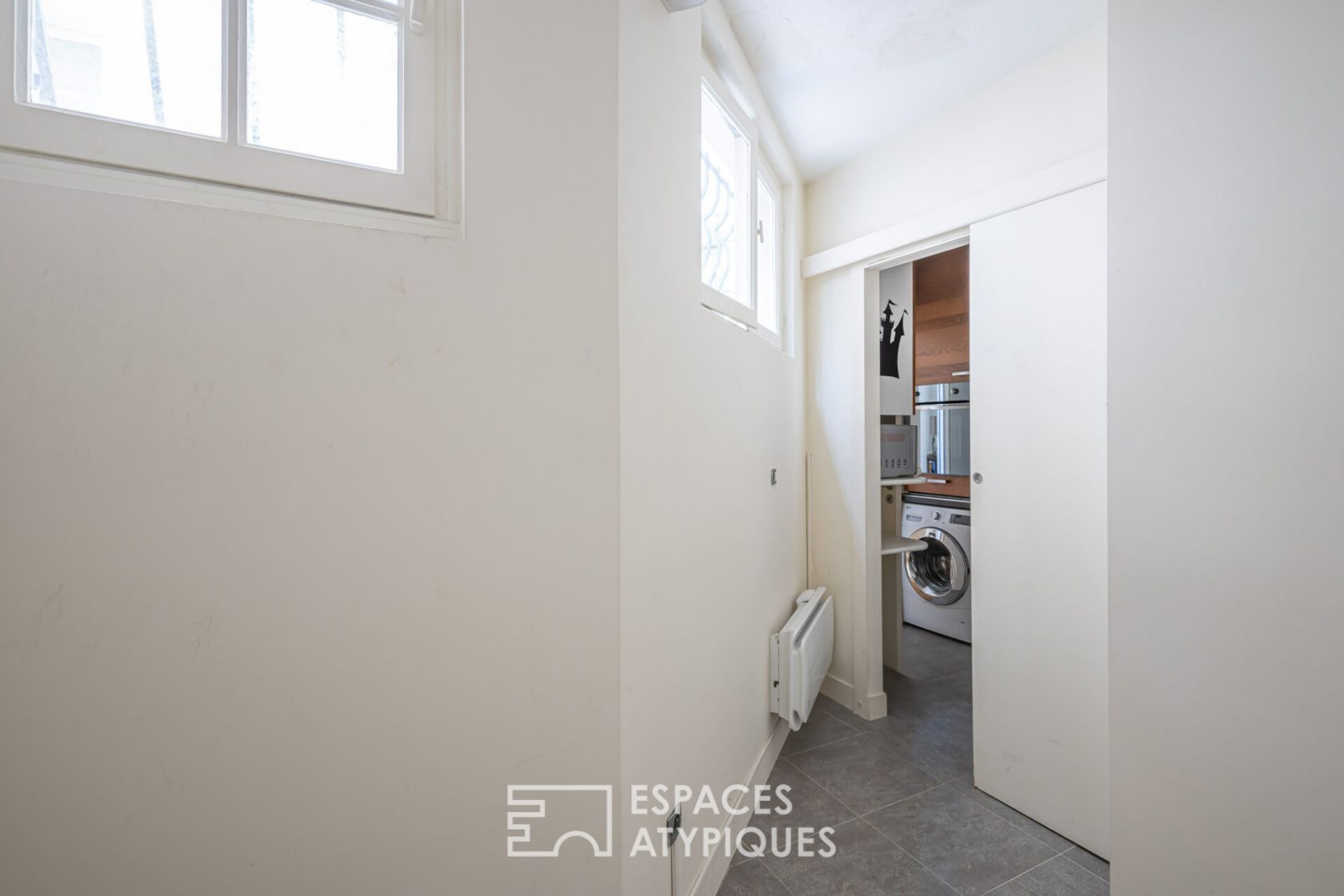 Apartment with courtyard at Jules Joffrin