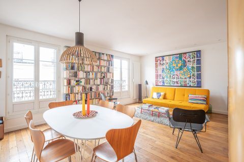 Appartement repensé par architecte