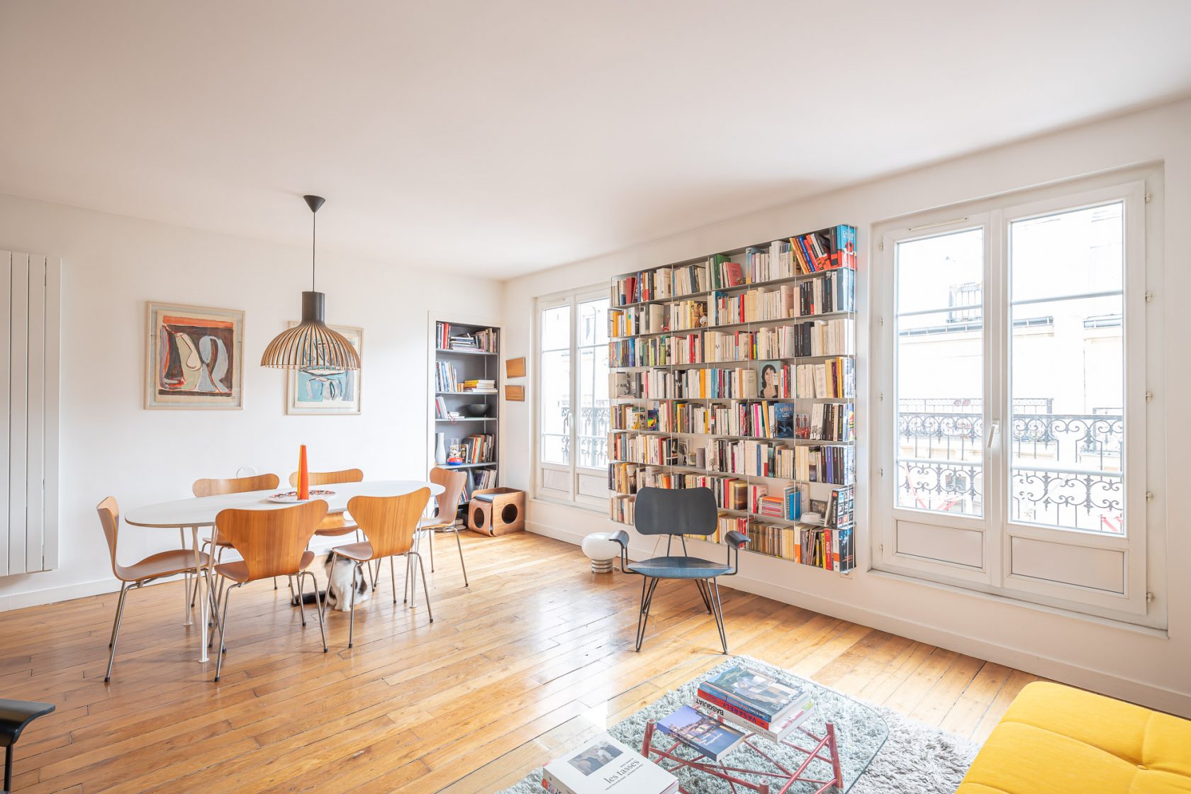 Appartement repensé par architecte
