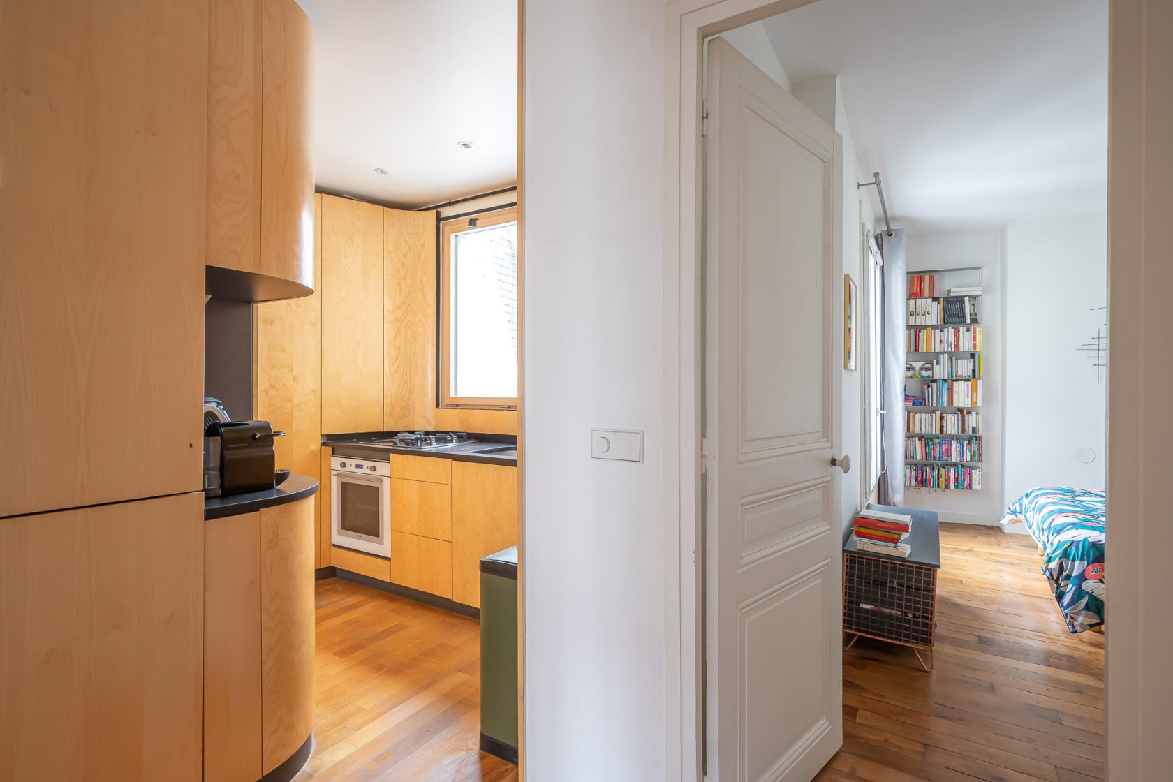 Appartement repensé par architecte