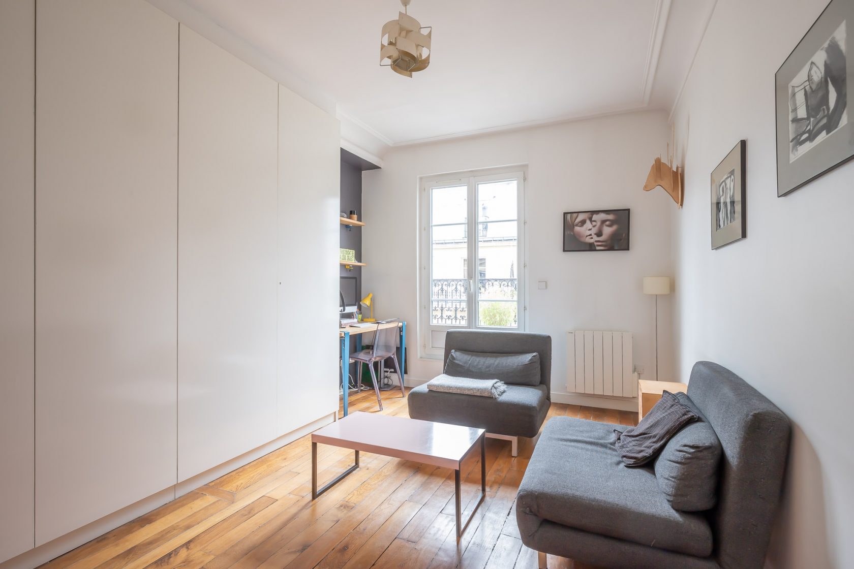 Appartement repensé par architecte