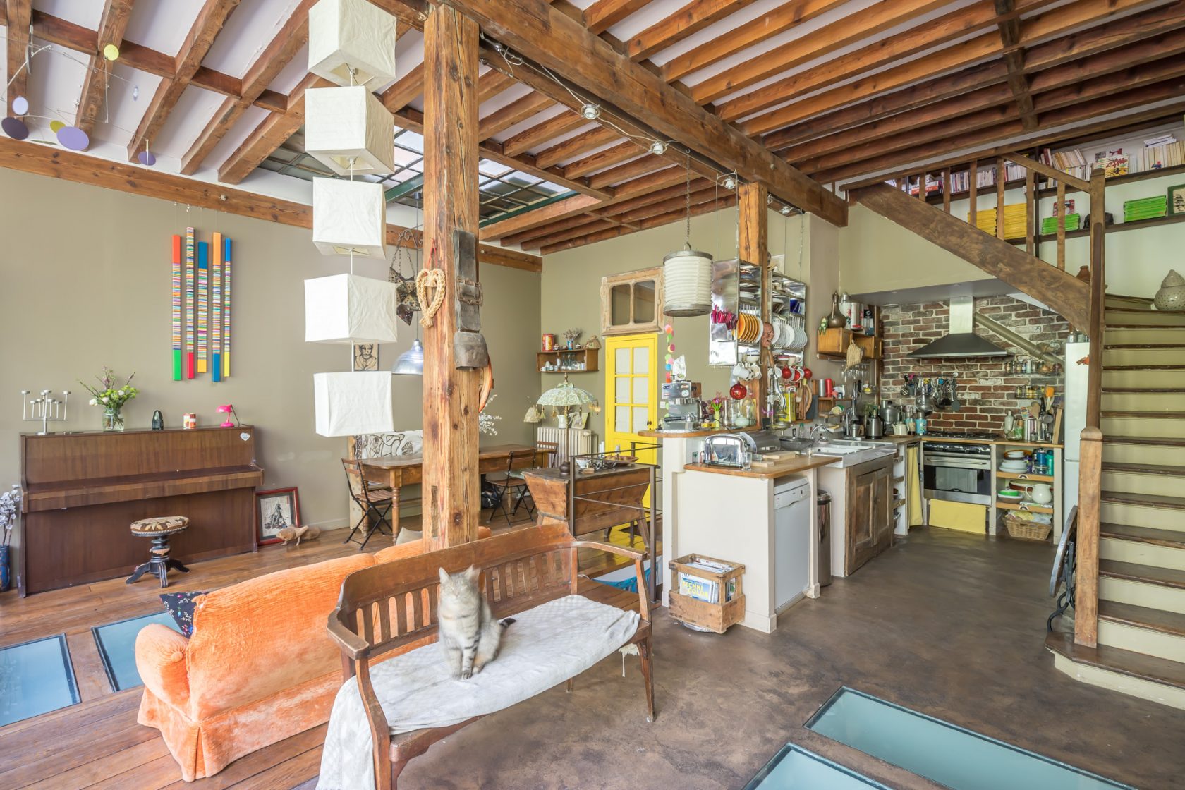 Ancien atelier avec cour