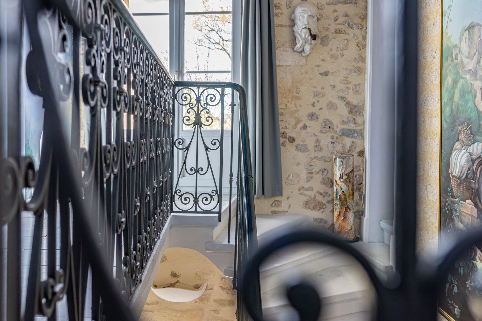 The artist’s spirit – a sublime restored winegrower’s house