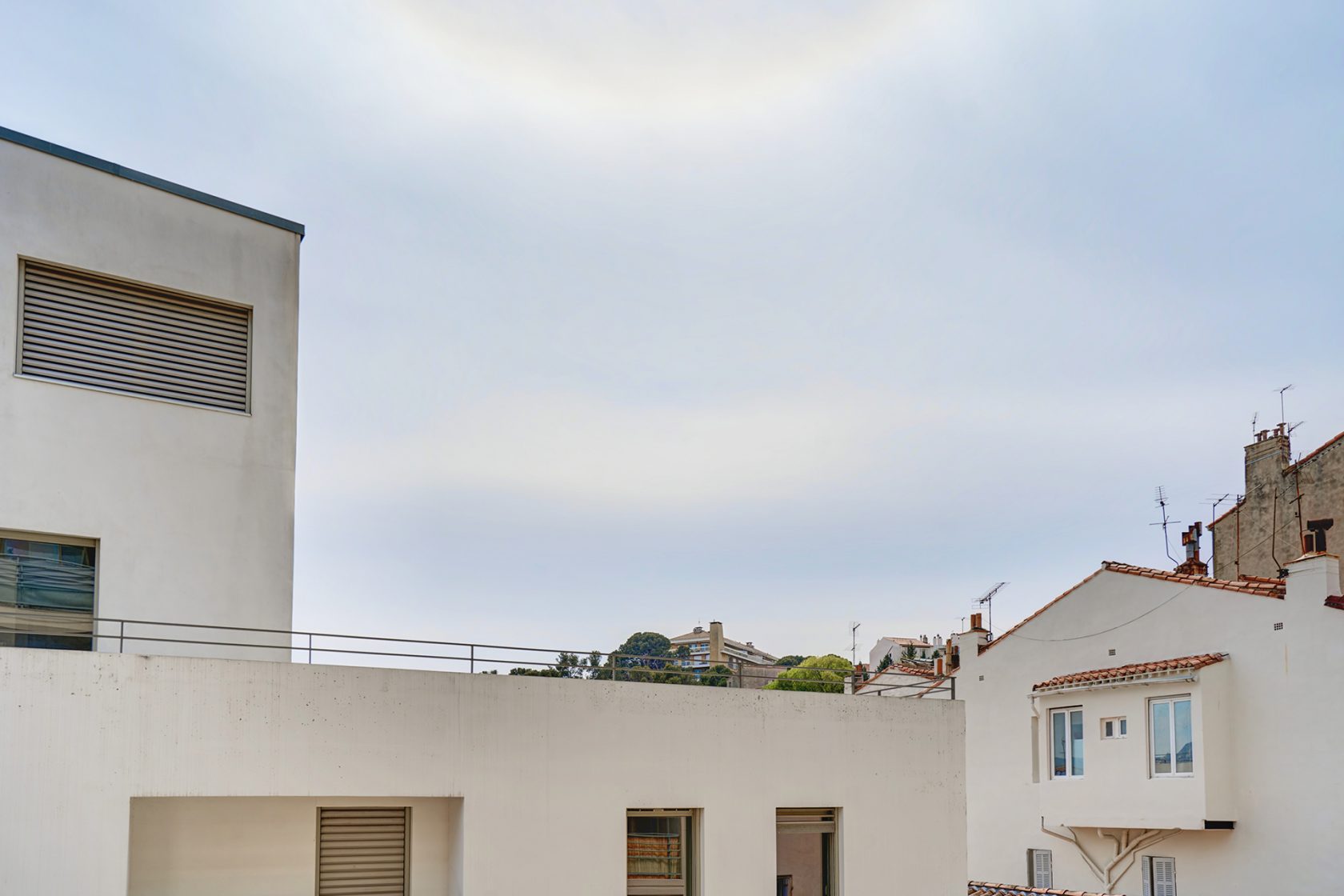 Contemporary apartment with terrace