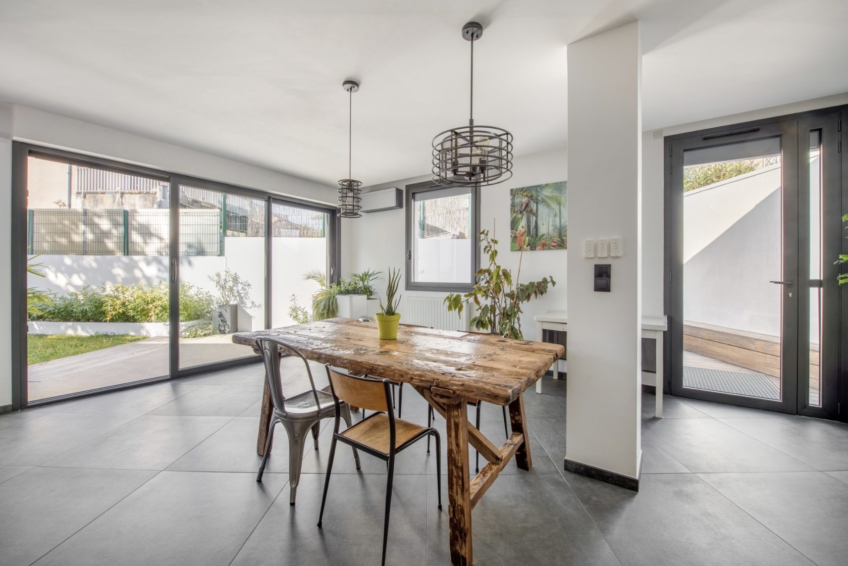 Maison-loft avec jardin coeur Montchat
