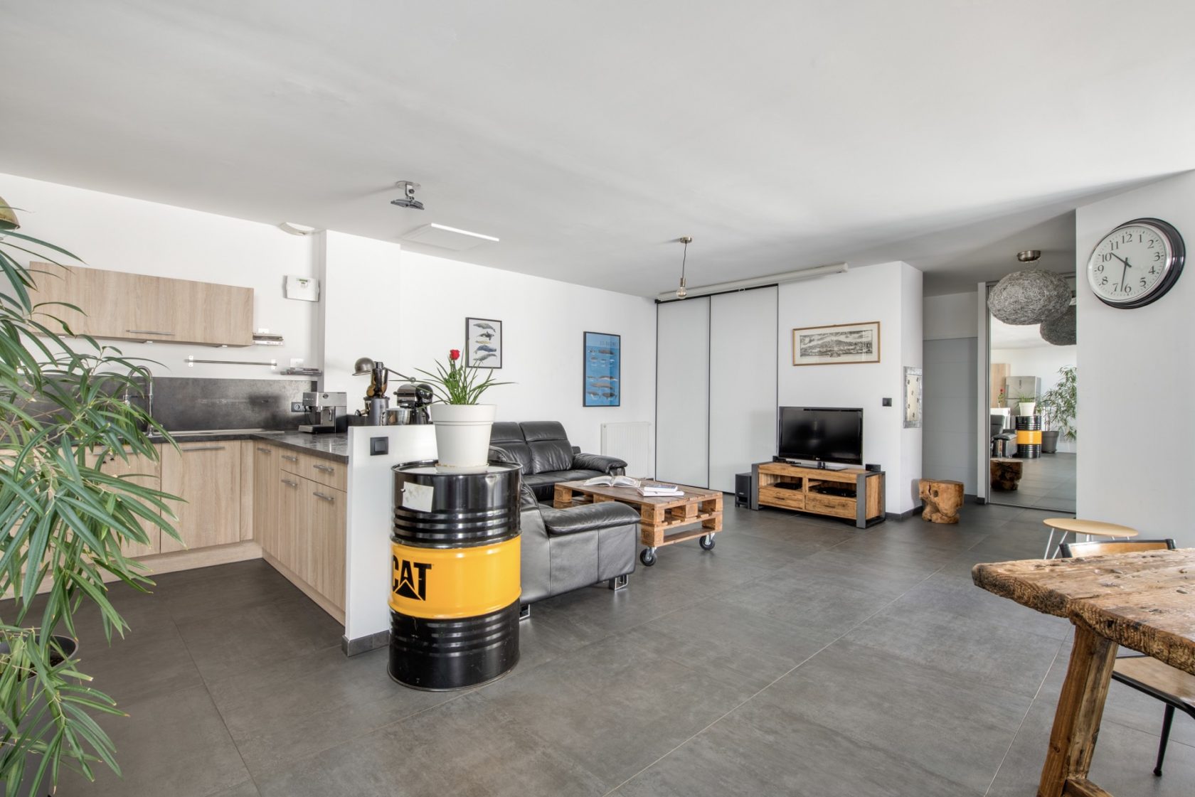 Maison-loft avec jardin coeur Montchat
