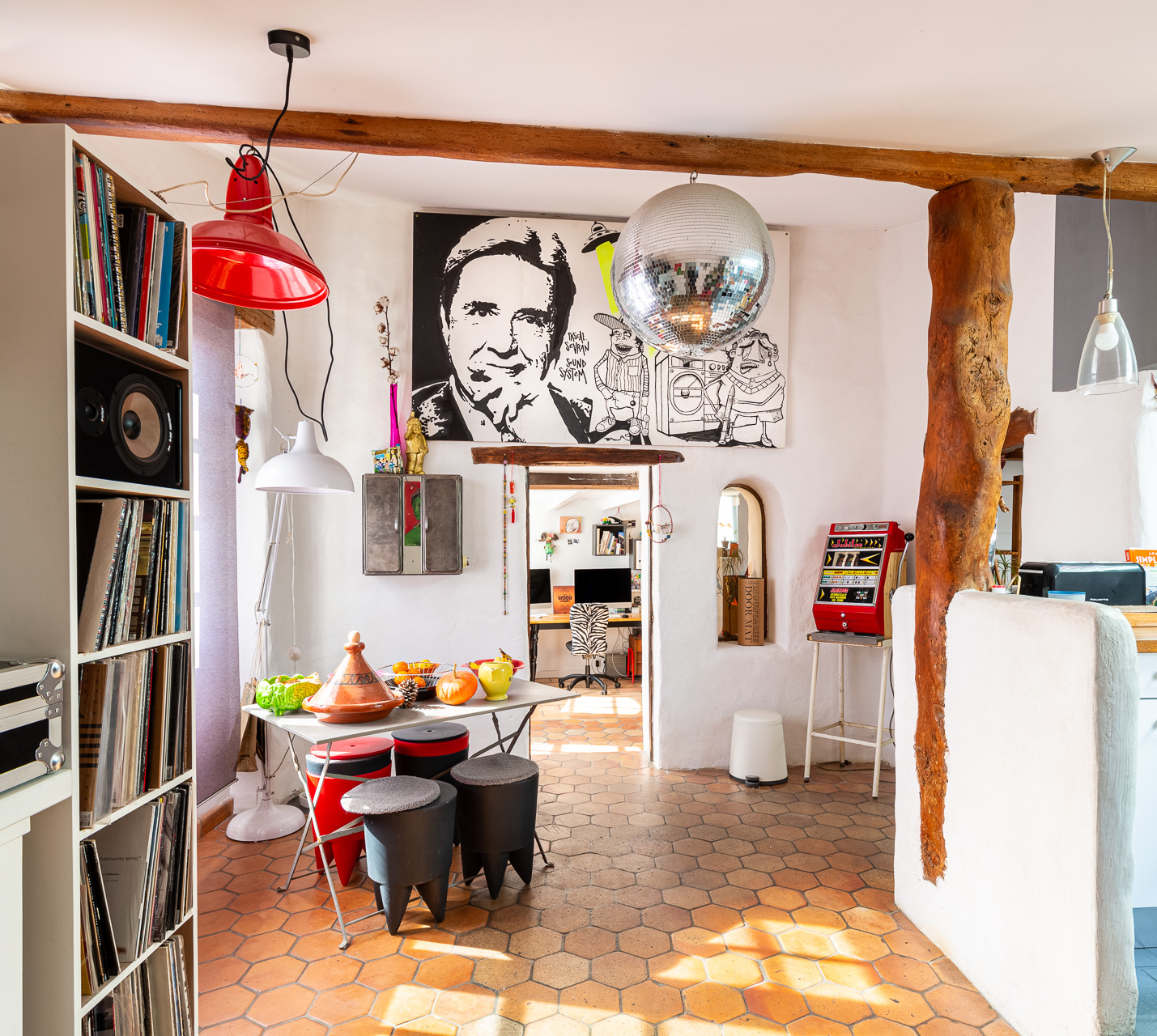 Maison de village bohème