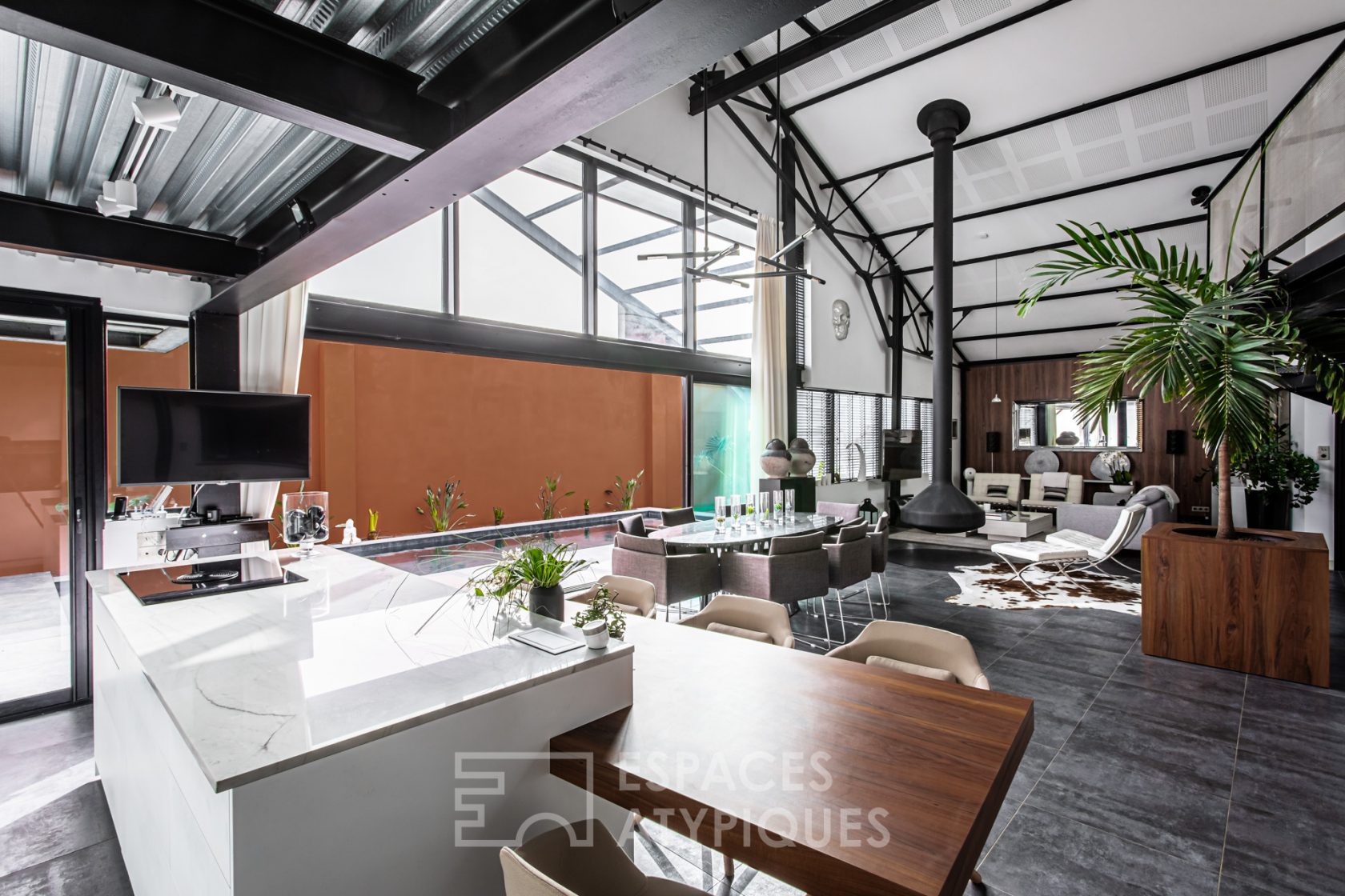 Loft aux volumes hors normes et son annexe