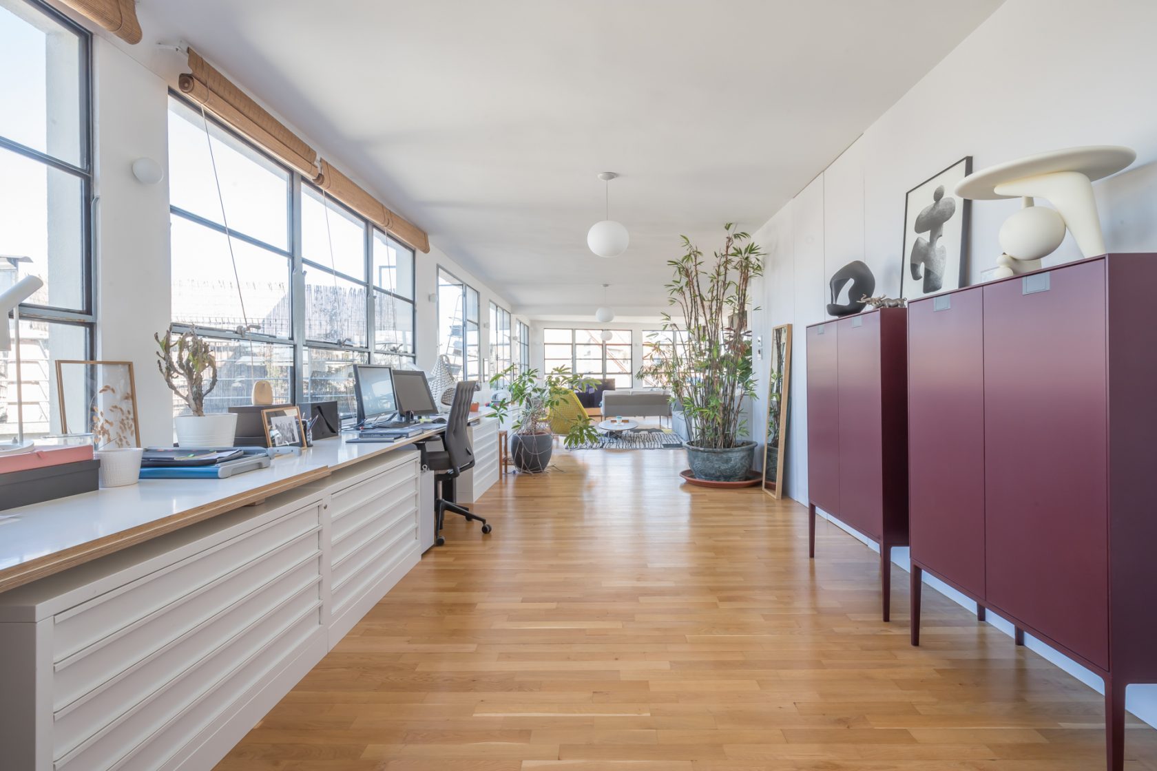Loft with terrace in old factory