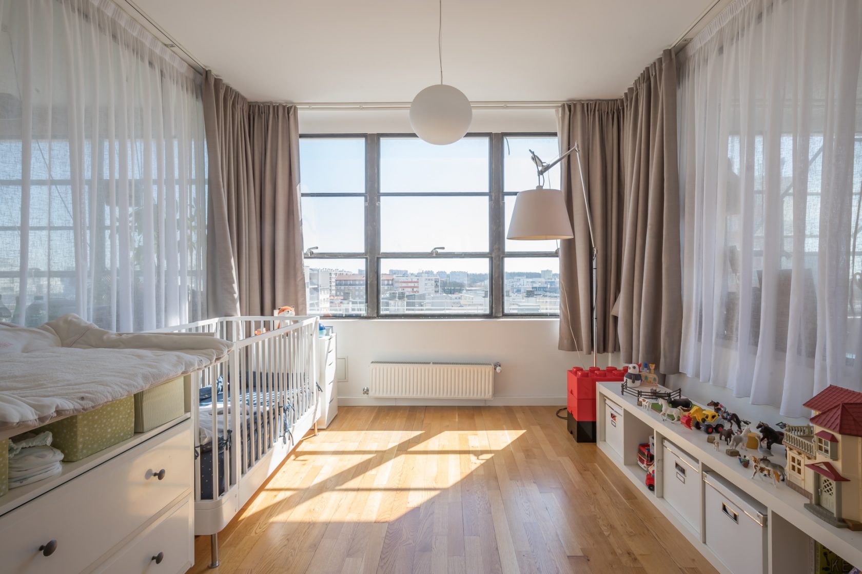 Loft with terrace in old factory