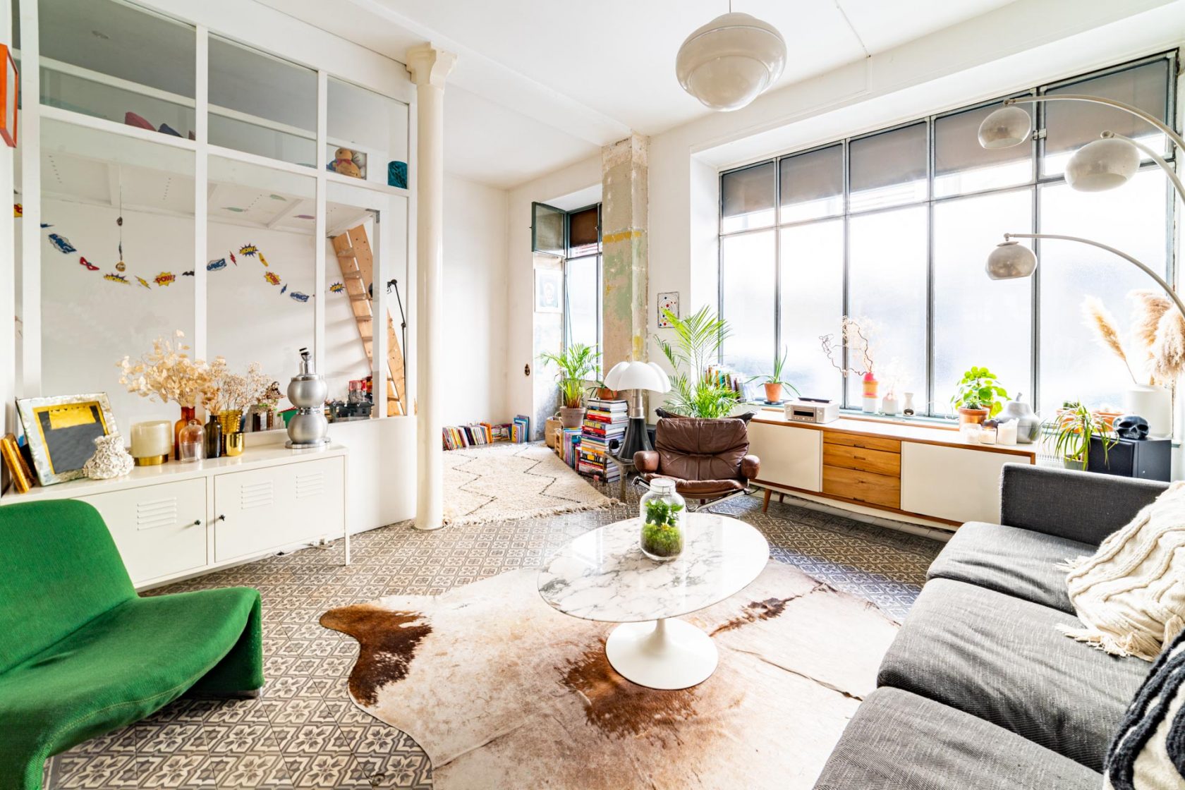 Vintage loft in old grocery store