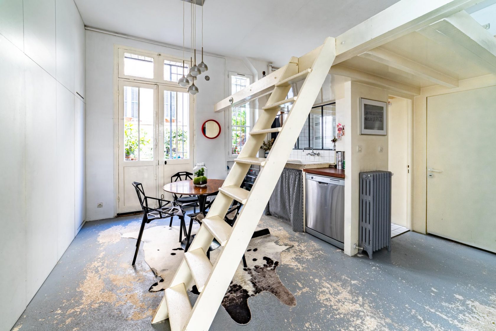 Vintage loft in old grocery store