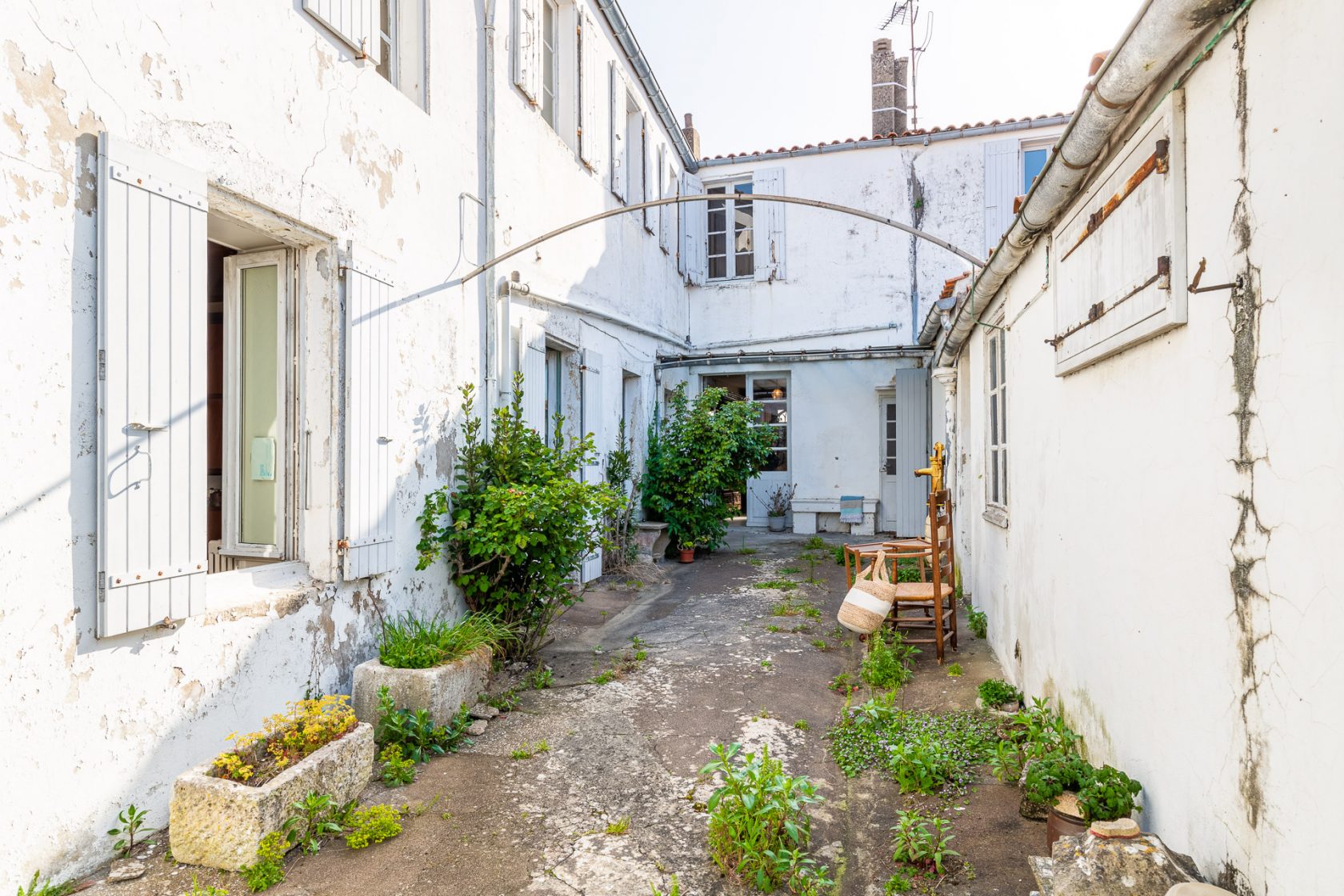 Maison de maître endormie en coeur de ville