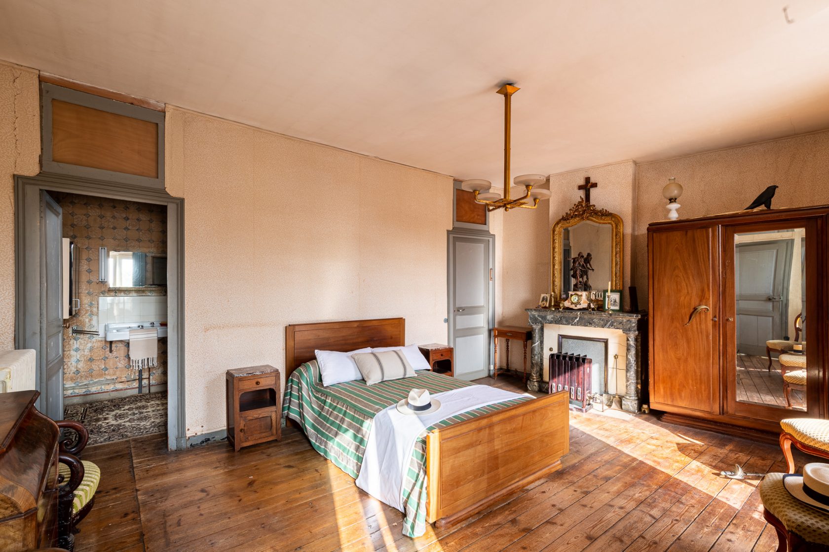 Maison de maître endormie en coeur de ville