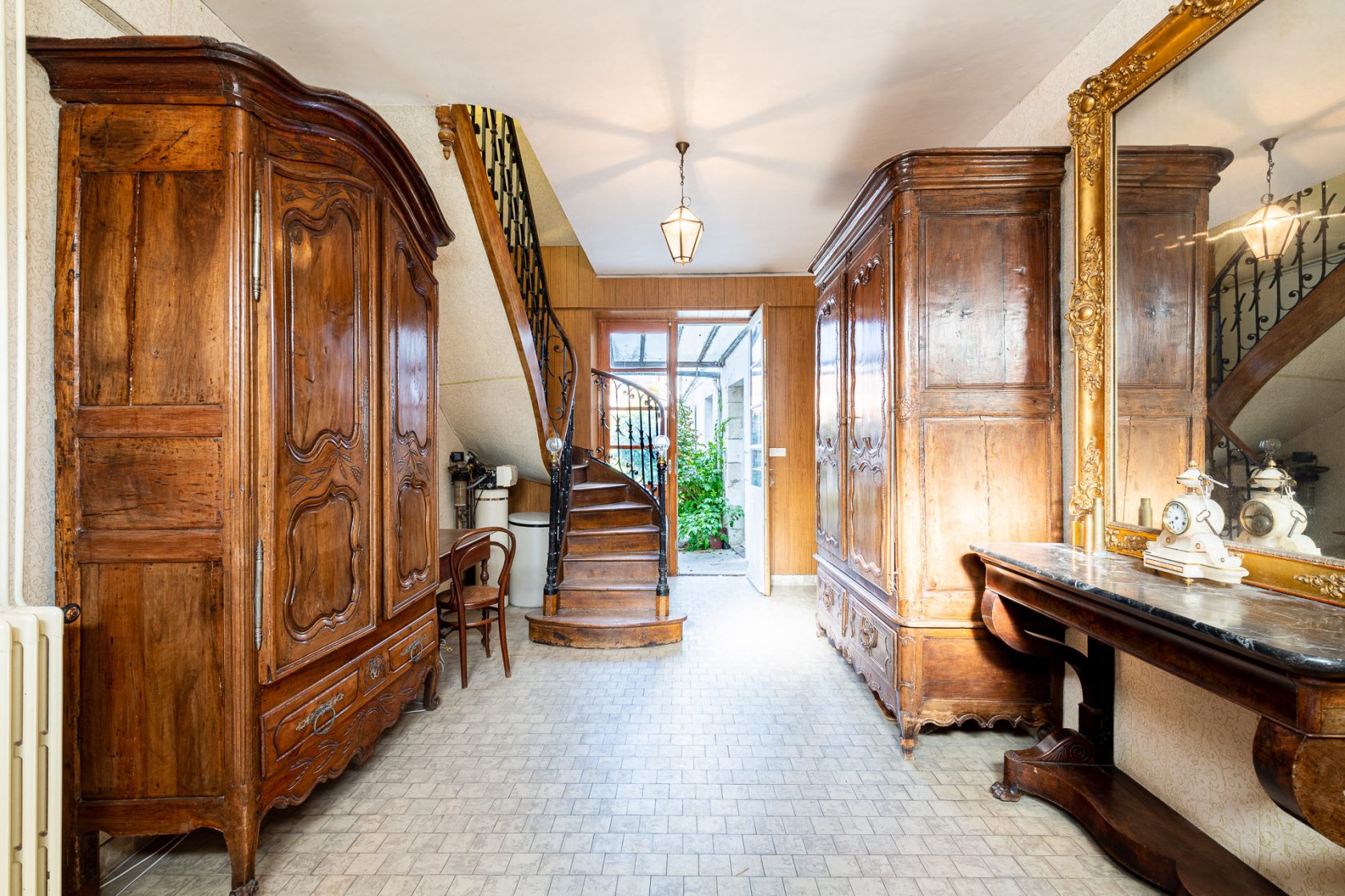 Maison de maître endormie en coeur de ville