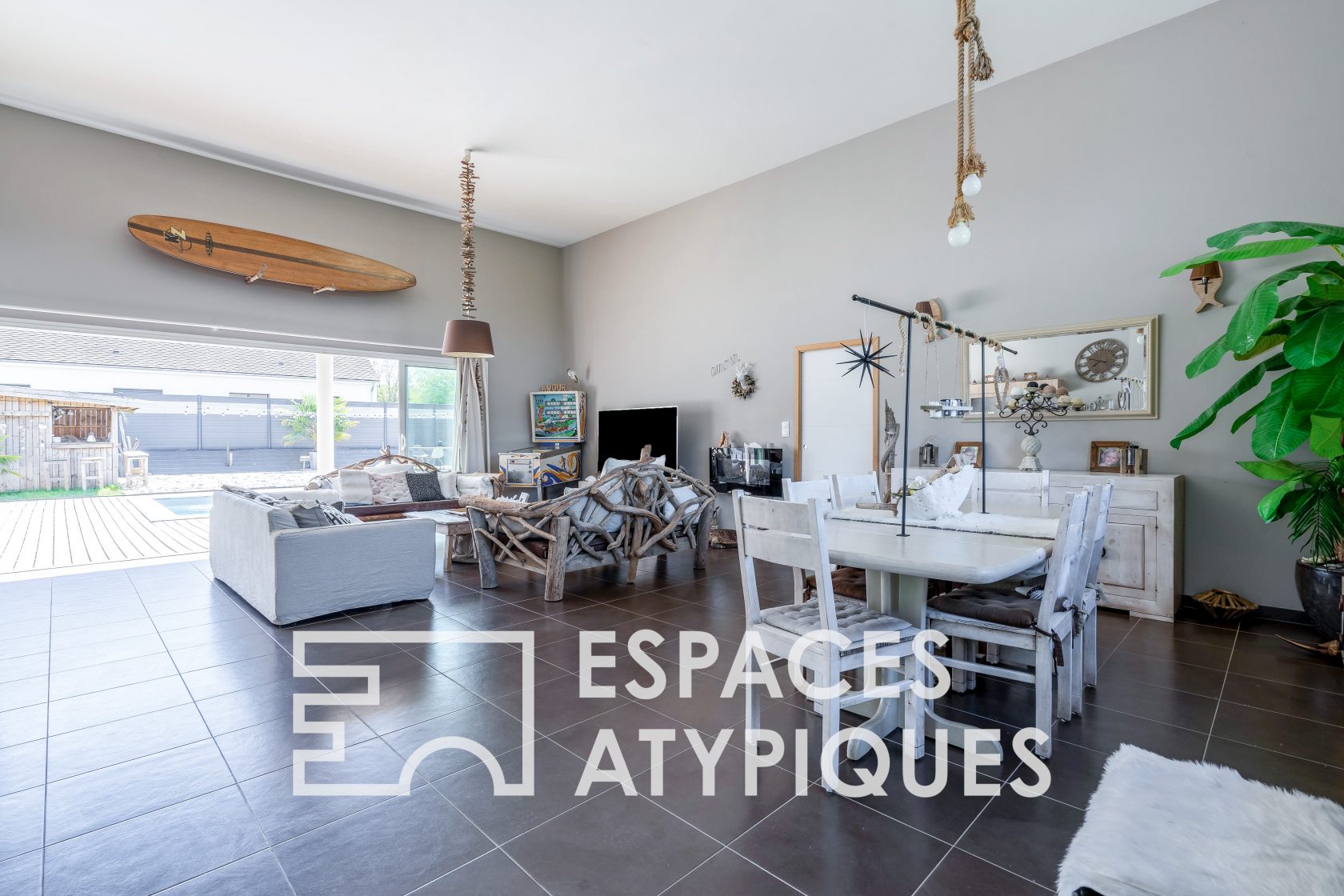 Exclusivité – Maison d’architecte de plain-pied