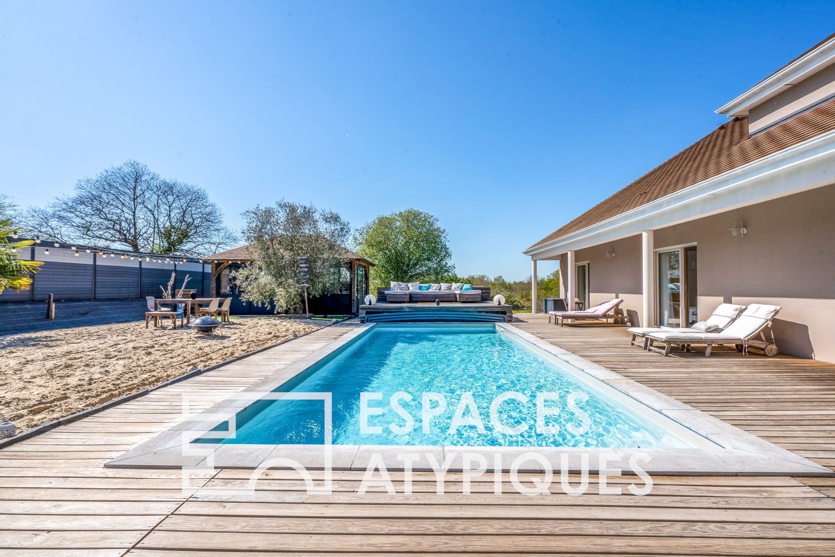 Exclusivité – Maison d’architecte de plain-pied